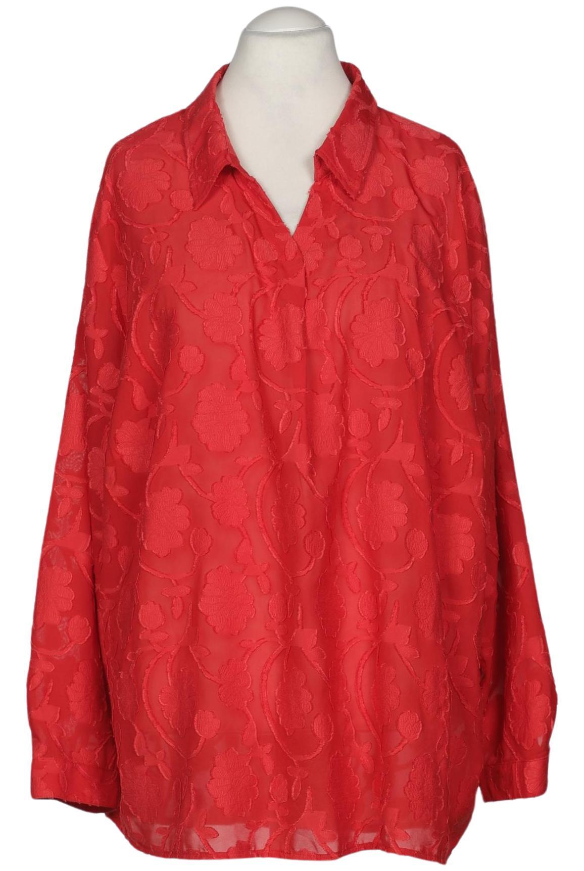 

Ulla Popken Damen Bluse, rot, Gr. 54