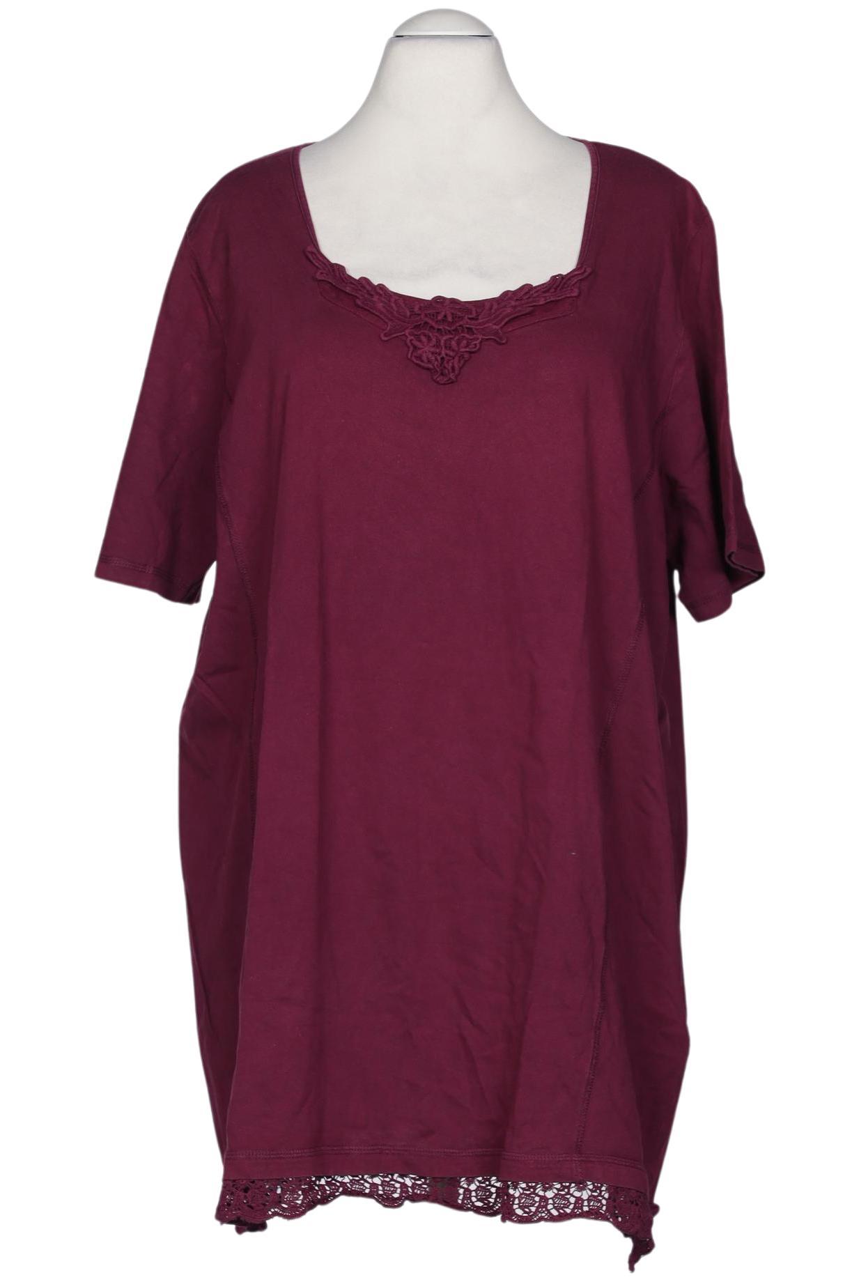 

Ulla Popken Damen T-Shirt, bordeaux, Gr. 54