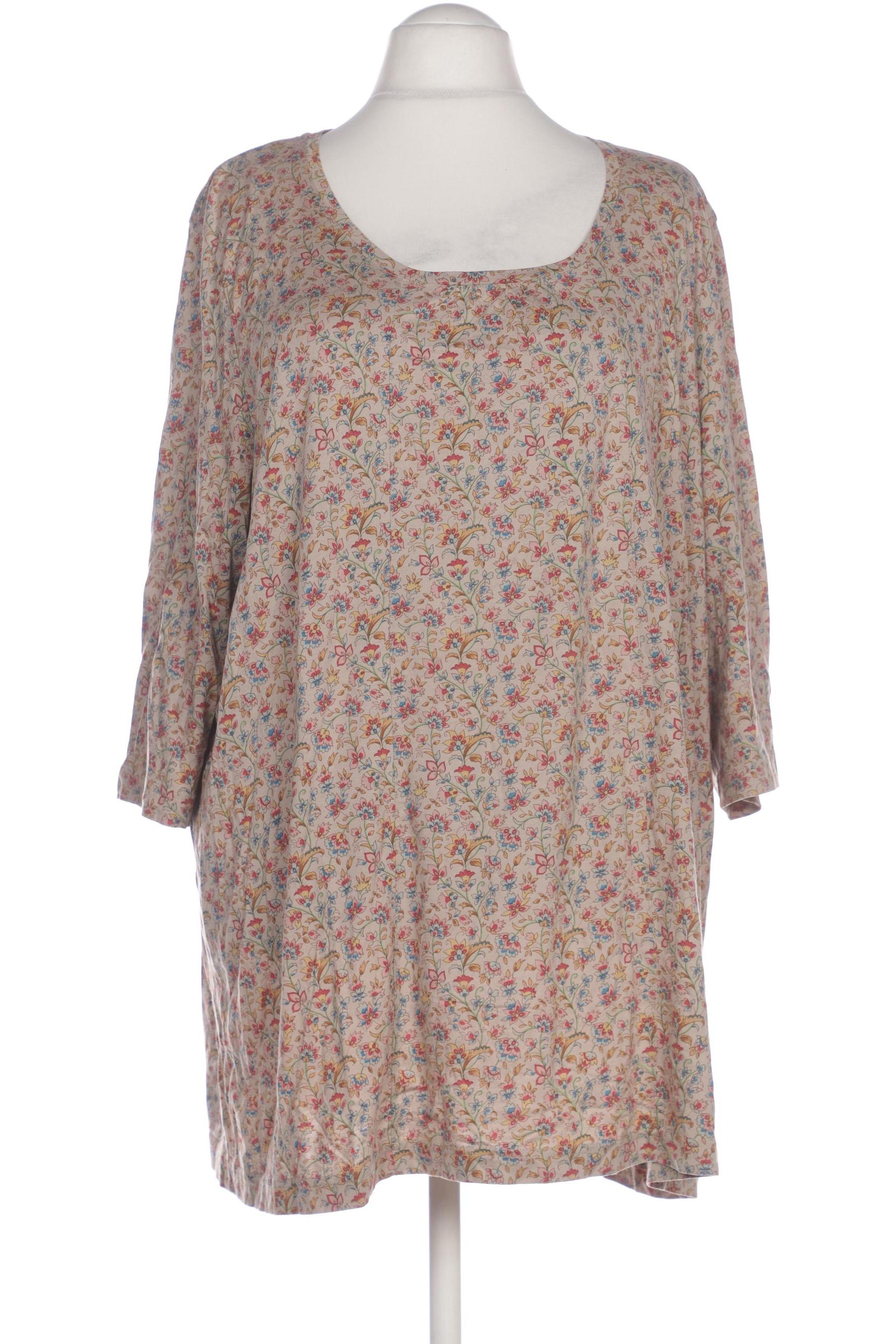 

Ulla Popken Damen Langarmshirt, beige, Gr. 54