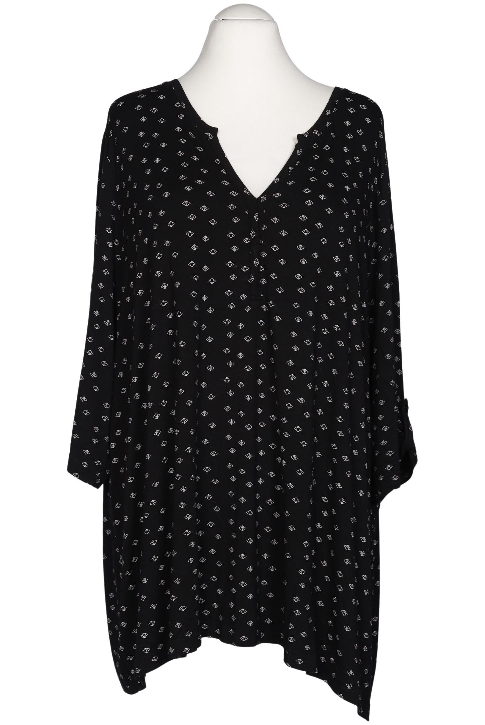 

Ulla Popken Damen T-Shirt, schwarz, Gr. 58