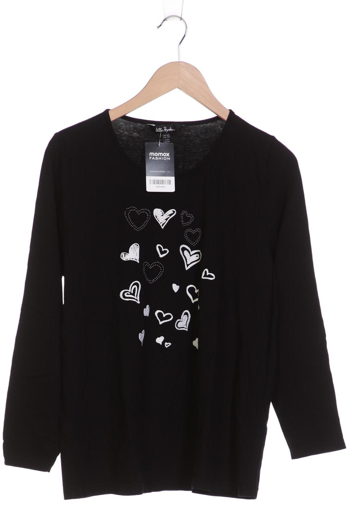 

Ulla Popken Damen Langarmshirt, schwarz, Gr. 42