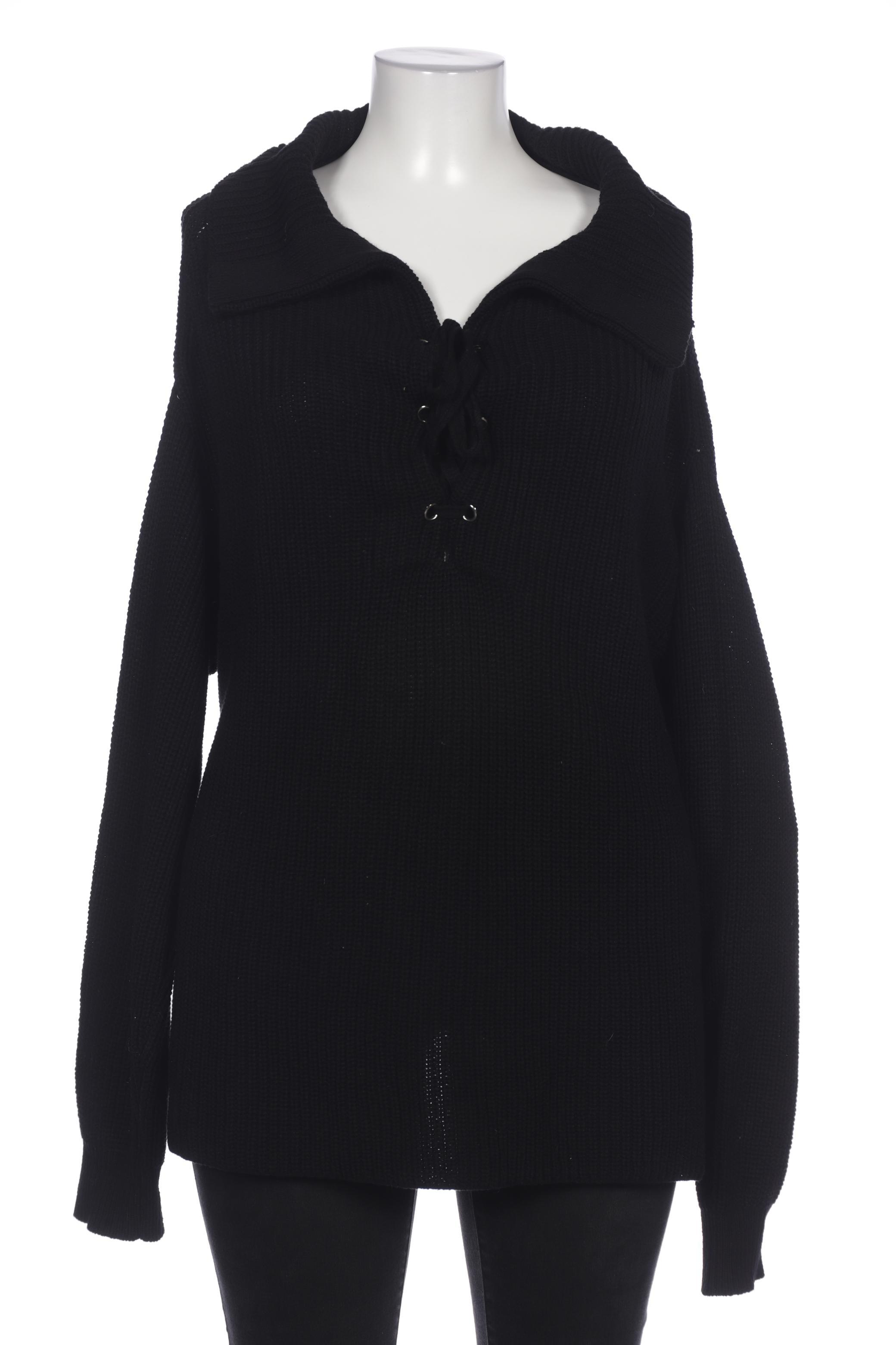

Ulla Popken Damen Pullover, schwarz