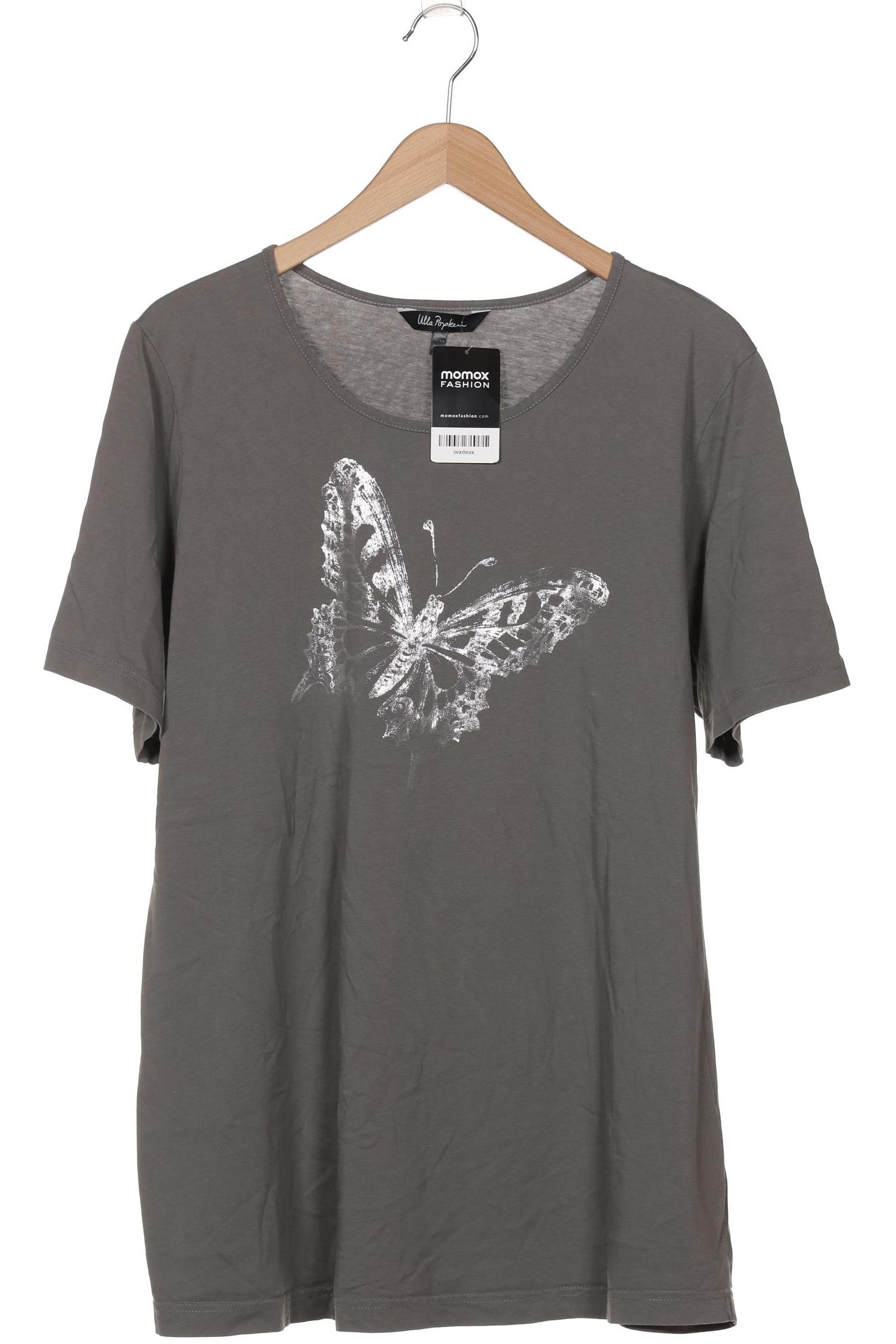 

Ulla Popken Damen T-Shirt, grau, Gr. 46