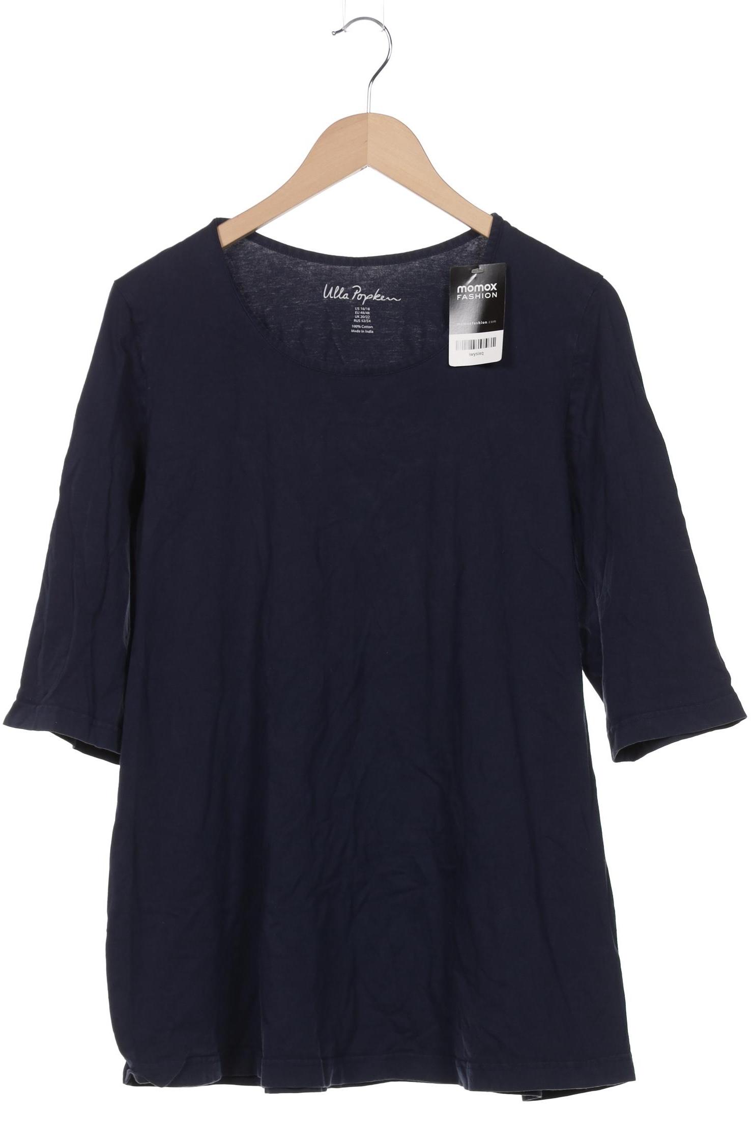 

Ulla Popken Damen Langarmshirt, marineblau, Gr. 46