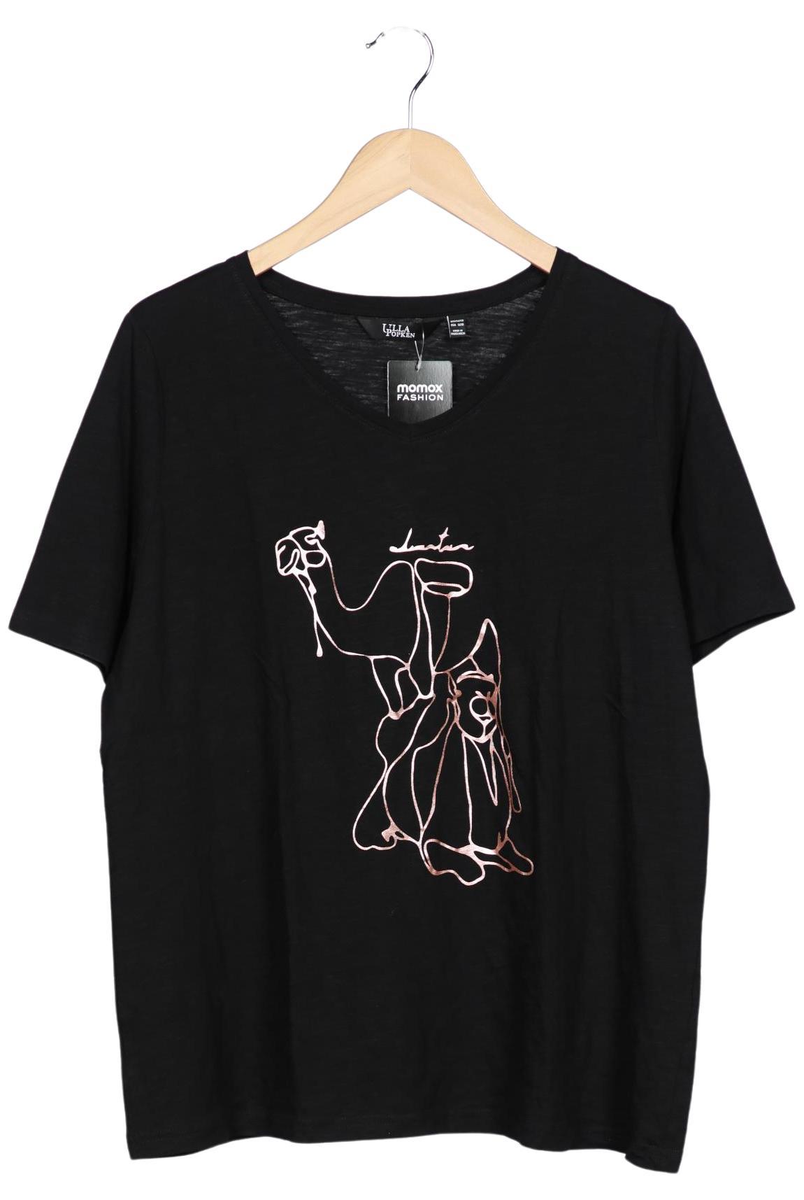 

Ulla Popken Damen T-Shirt, schwarz, Gr. 46