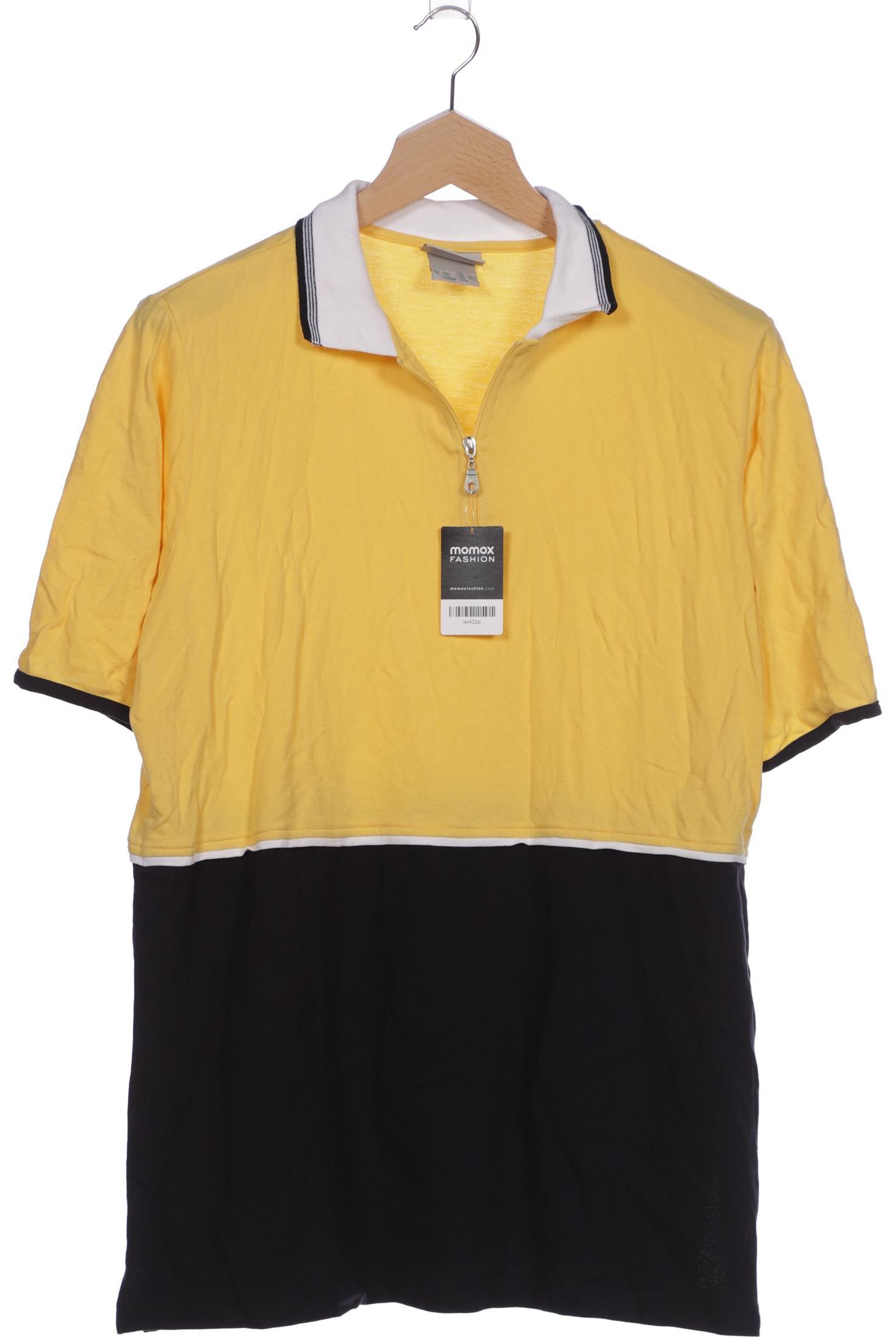 

Ulla Popken Damen Poloshirt, gelb, Gr. 50