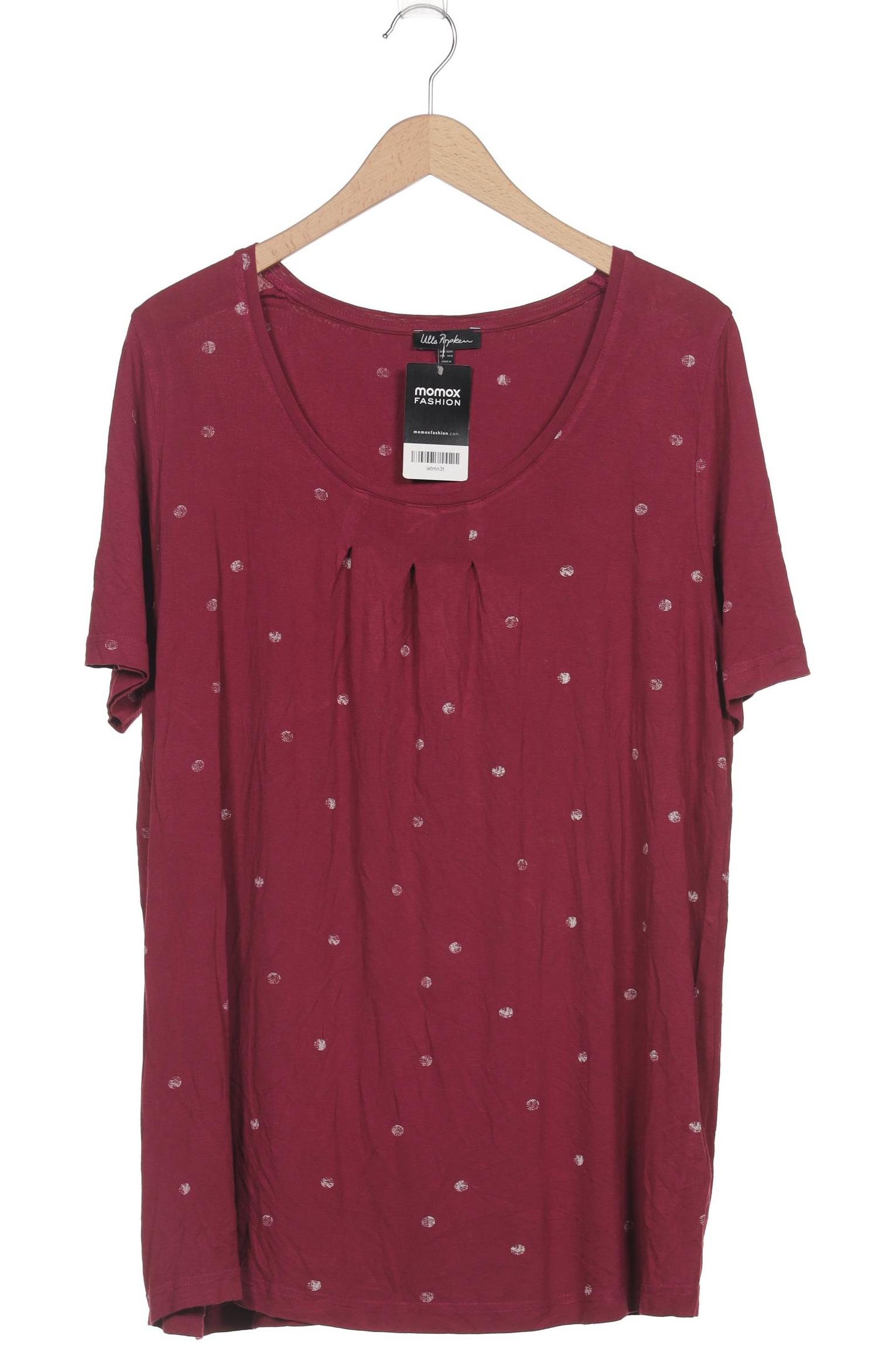 

Ulla Popken Damen T-Shirt, bordeaux, Gr. 42