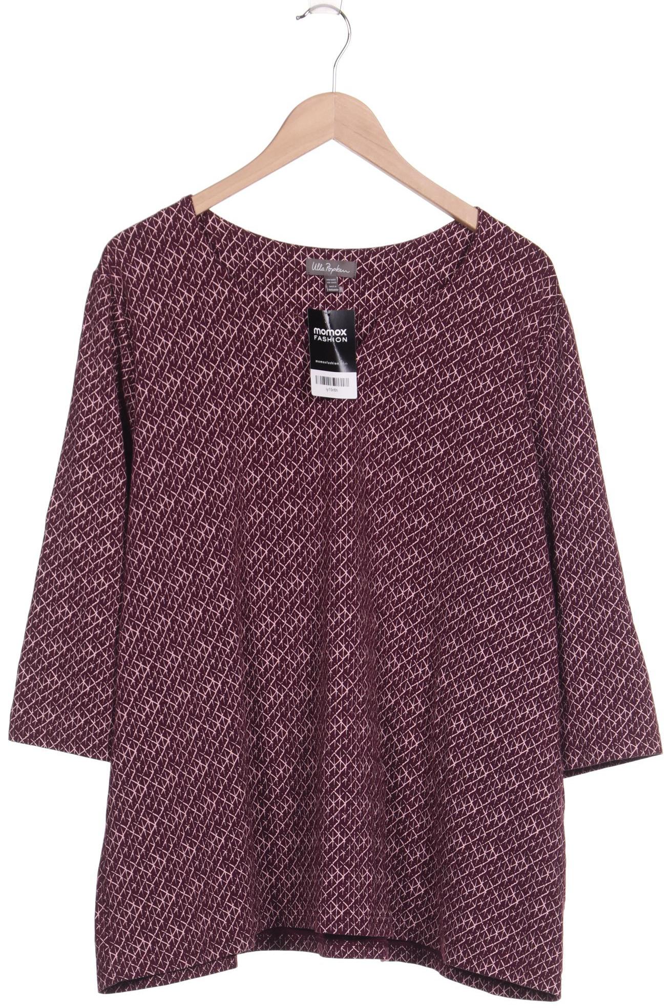

Ulla Popken Damen Langarmshirt, bordeaux