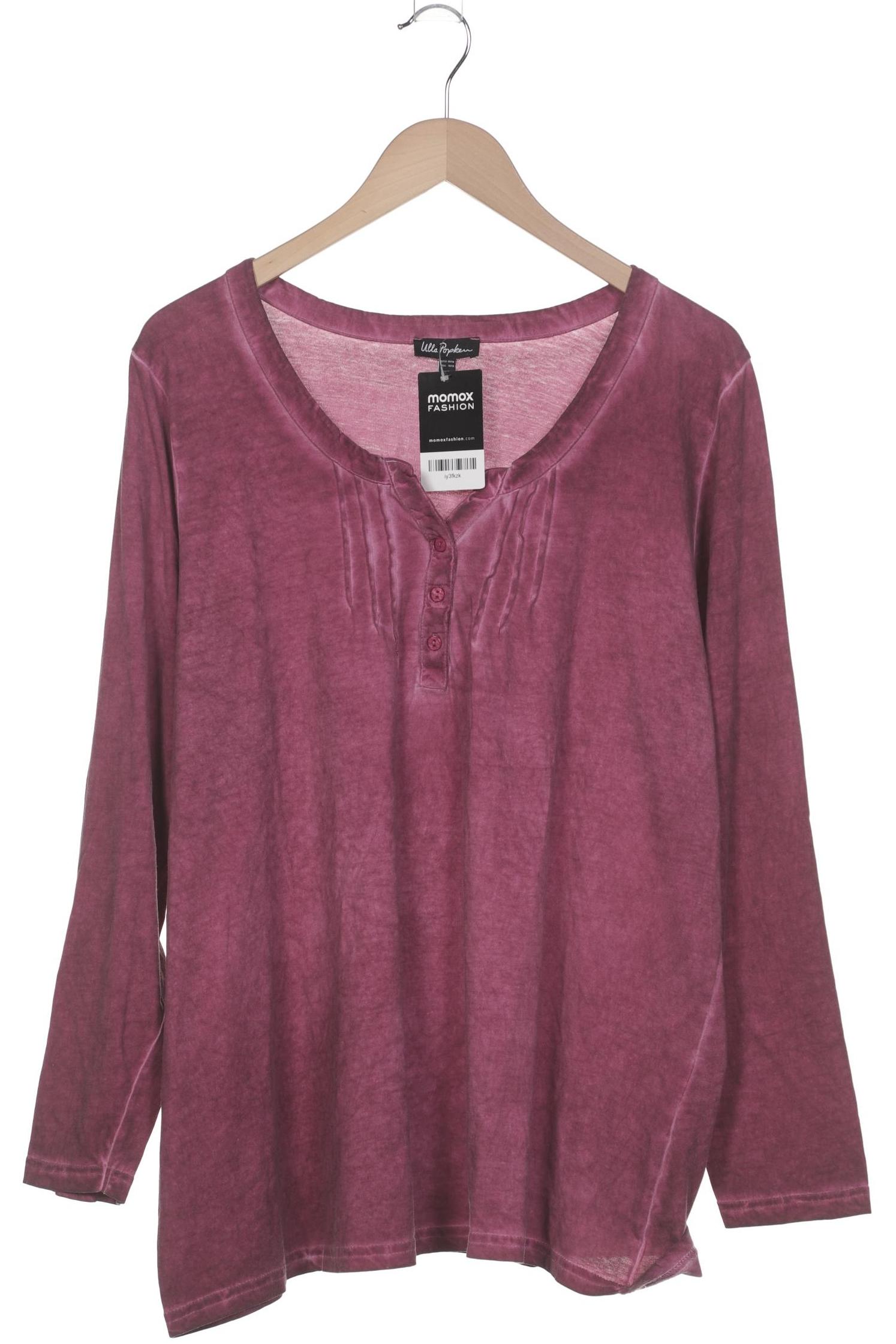 

Ulla Popken Damen Langarmshirt, pink, Gr. 46