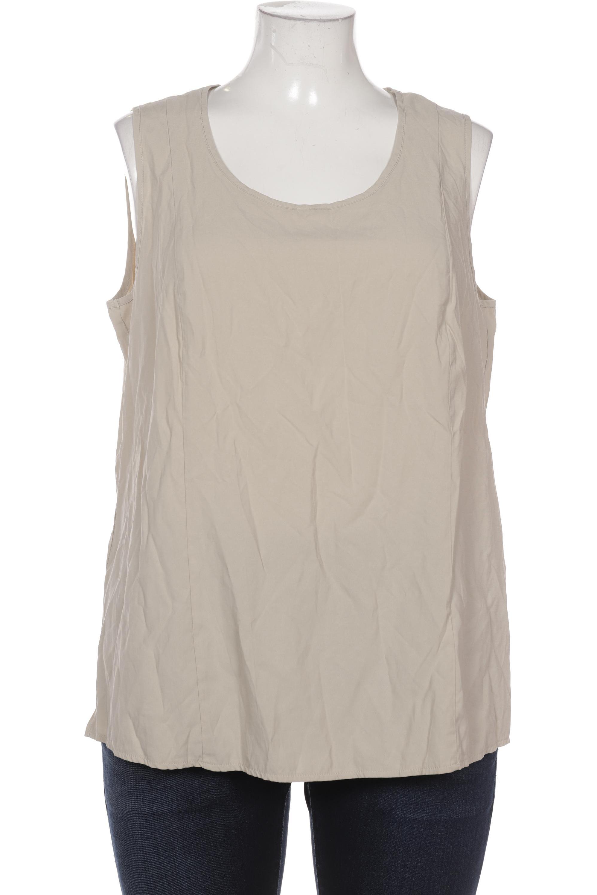 

Ulla Popken Damen Bluse, beige, Gr. 48