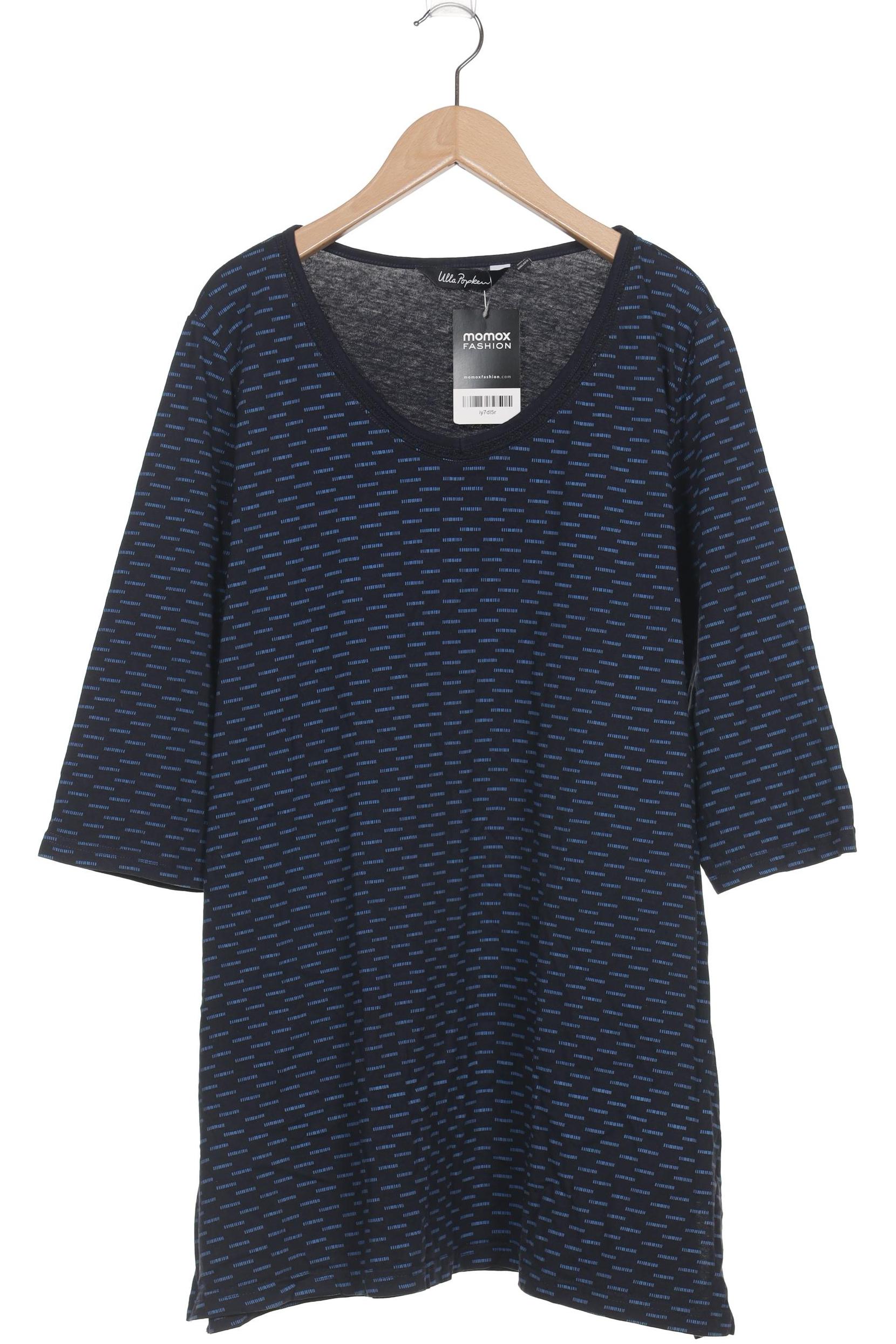 

Ulla Popken Damen Langarmshirt, marineblau, Gr. 46