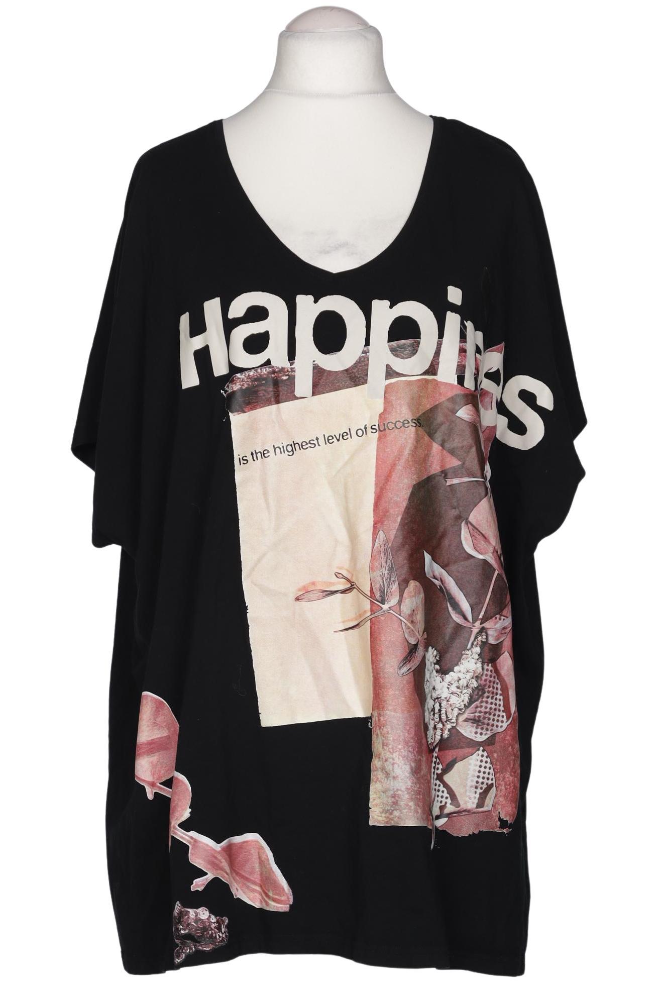 

Ulla Popken Damen T-Shirt, schwarz, Gr. 58