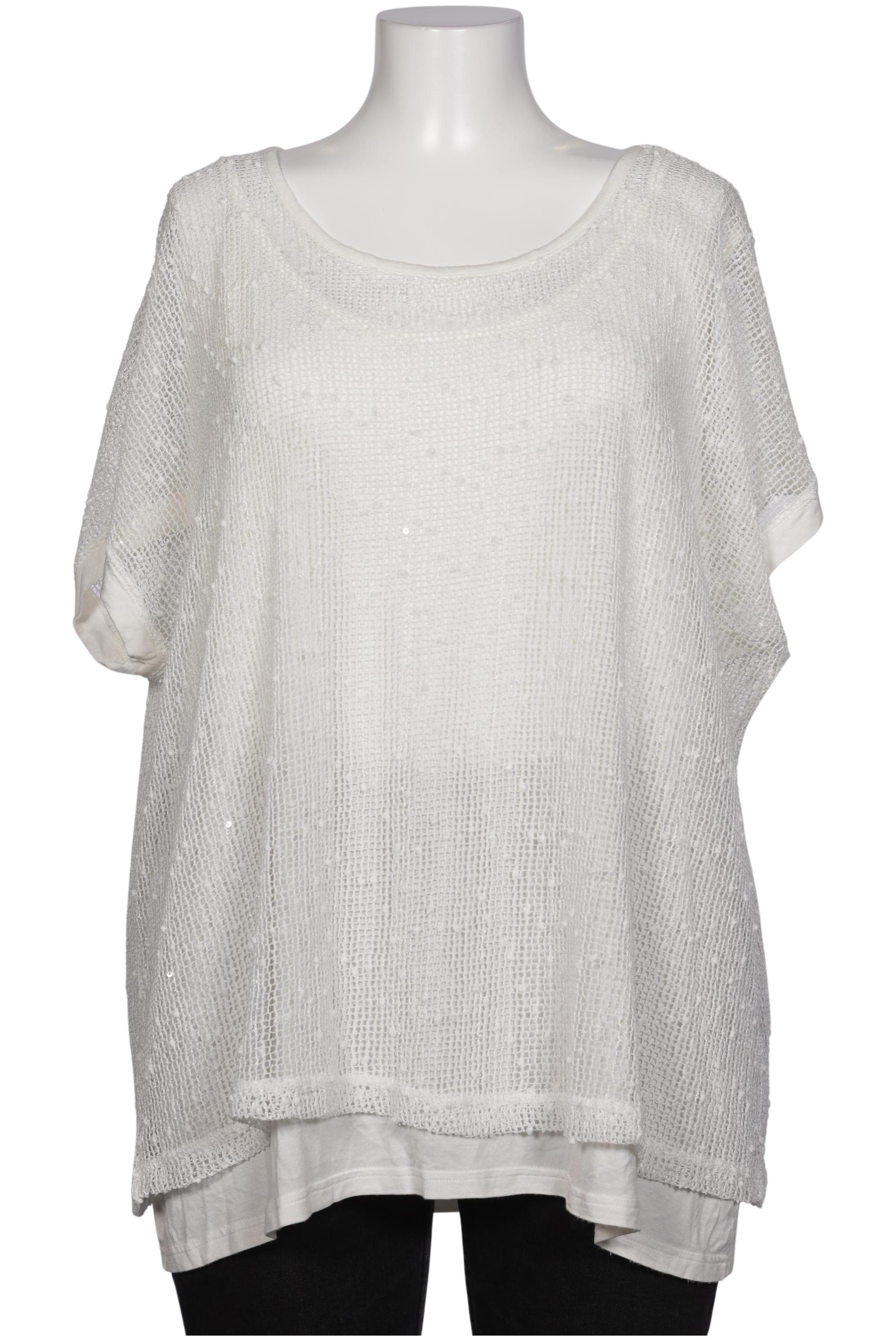 

Ulla Popken Damen T-Shirt, weiß, Gr. 50