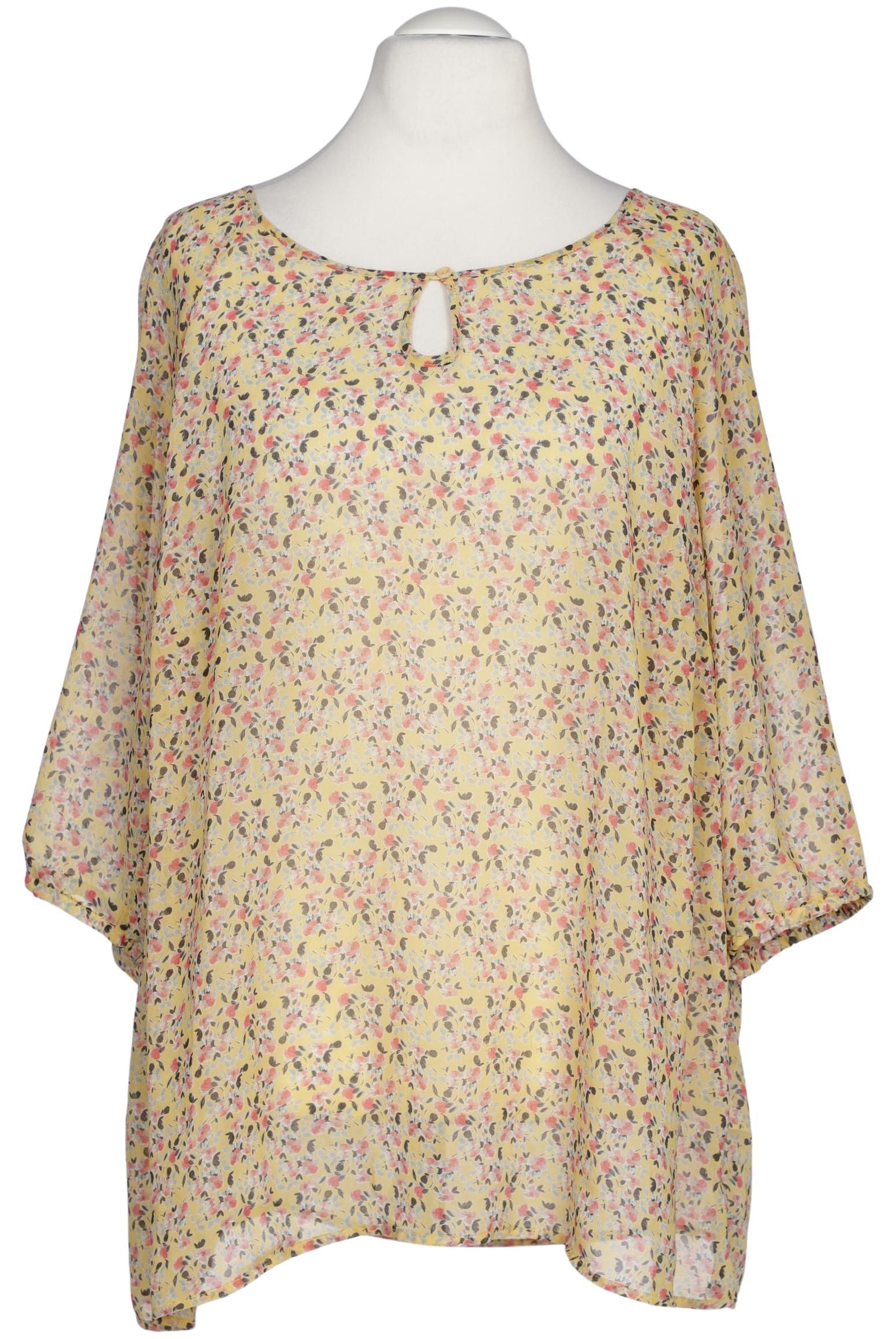 

Ulla Popken Damen Bluse, gelb, Gr. 54
