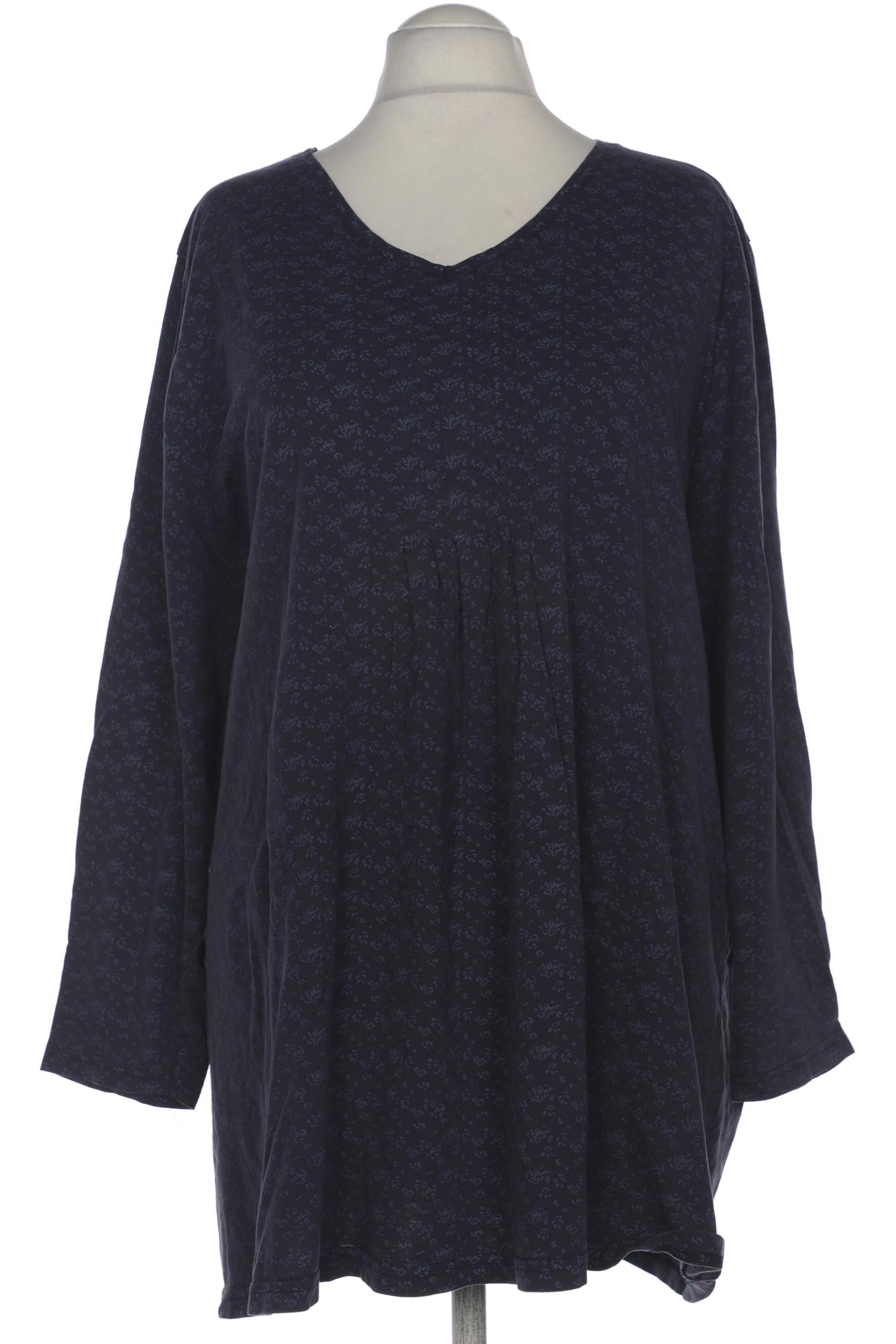 

Ulla Popken Damen Langarmshirt, marineblau, Gr. 52