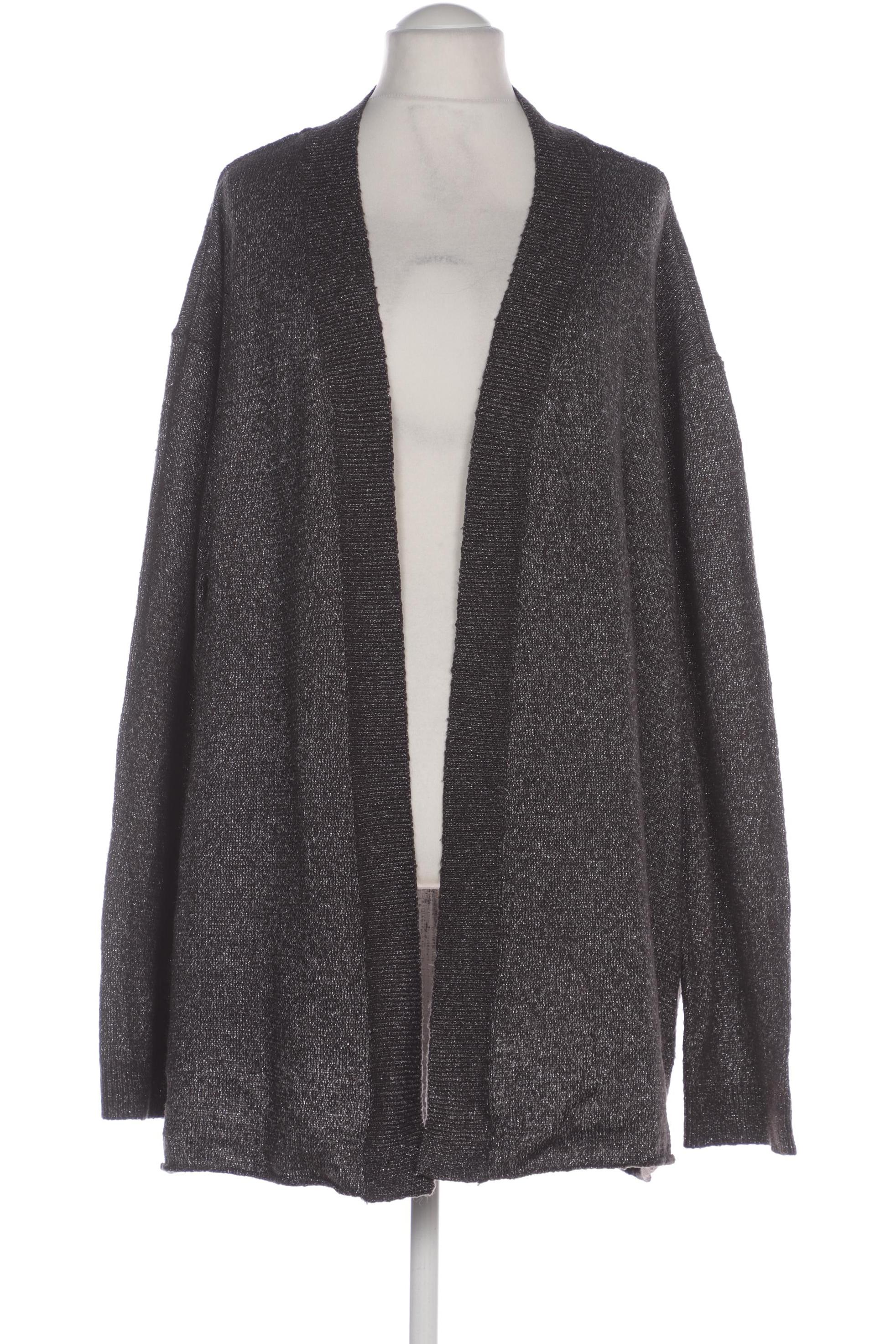 

Ulla Popken Damen Strickjacke, grau, Gr. 64
