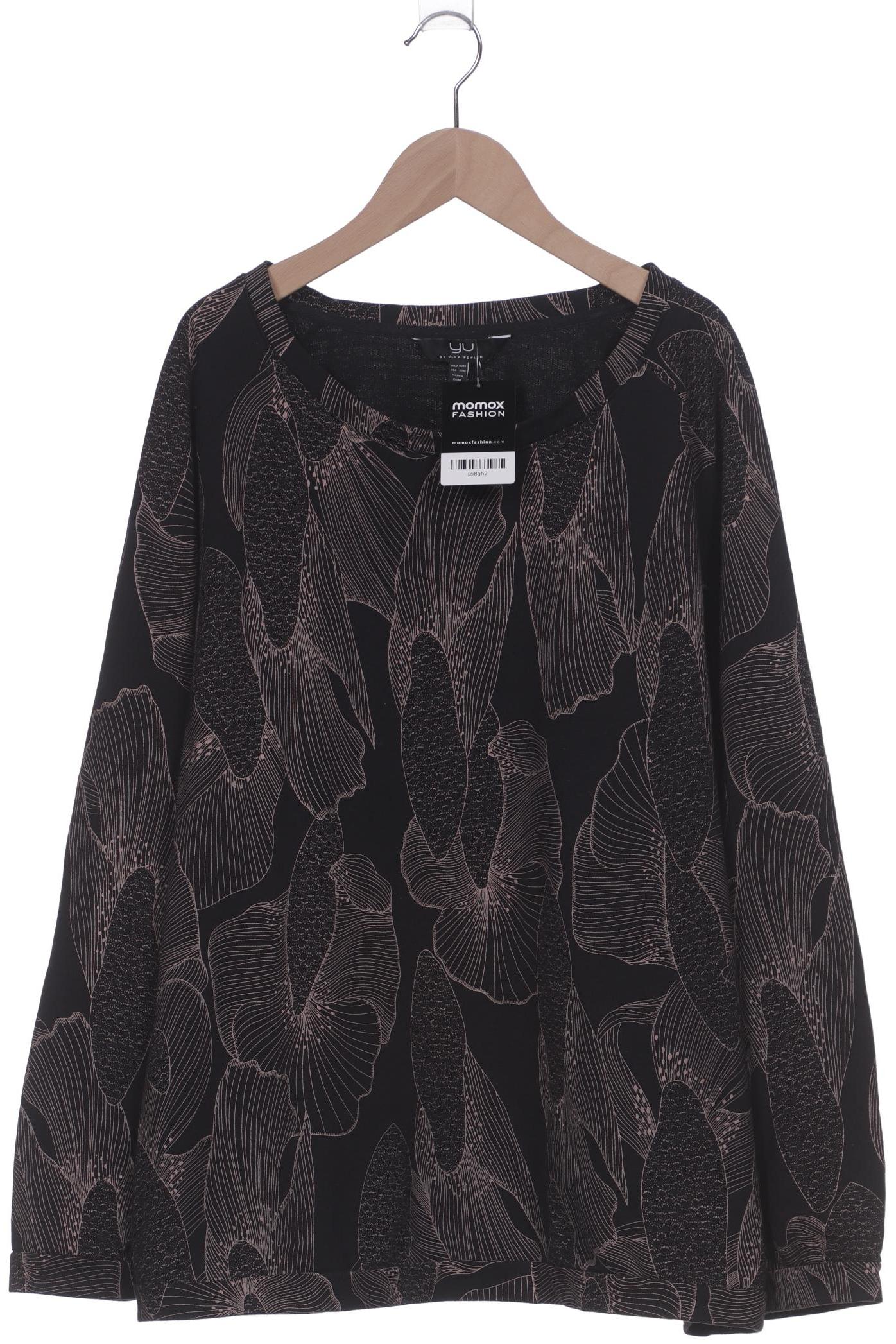 

Ulla Popken Damen Langarmshirt, schwarz, Gr. 46