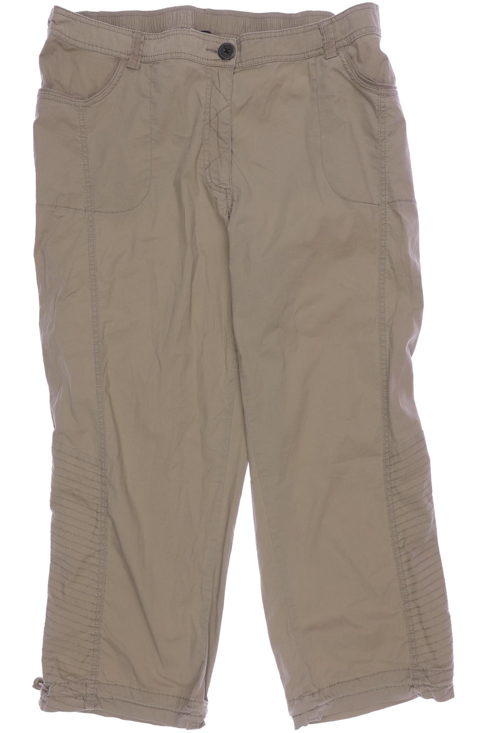 

Ulla Popken Damen Stoffhose, beige, Gr. 48