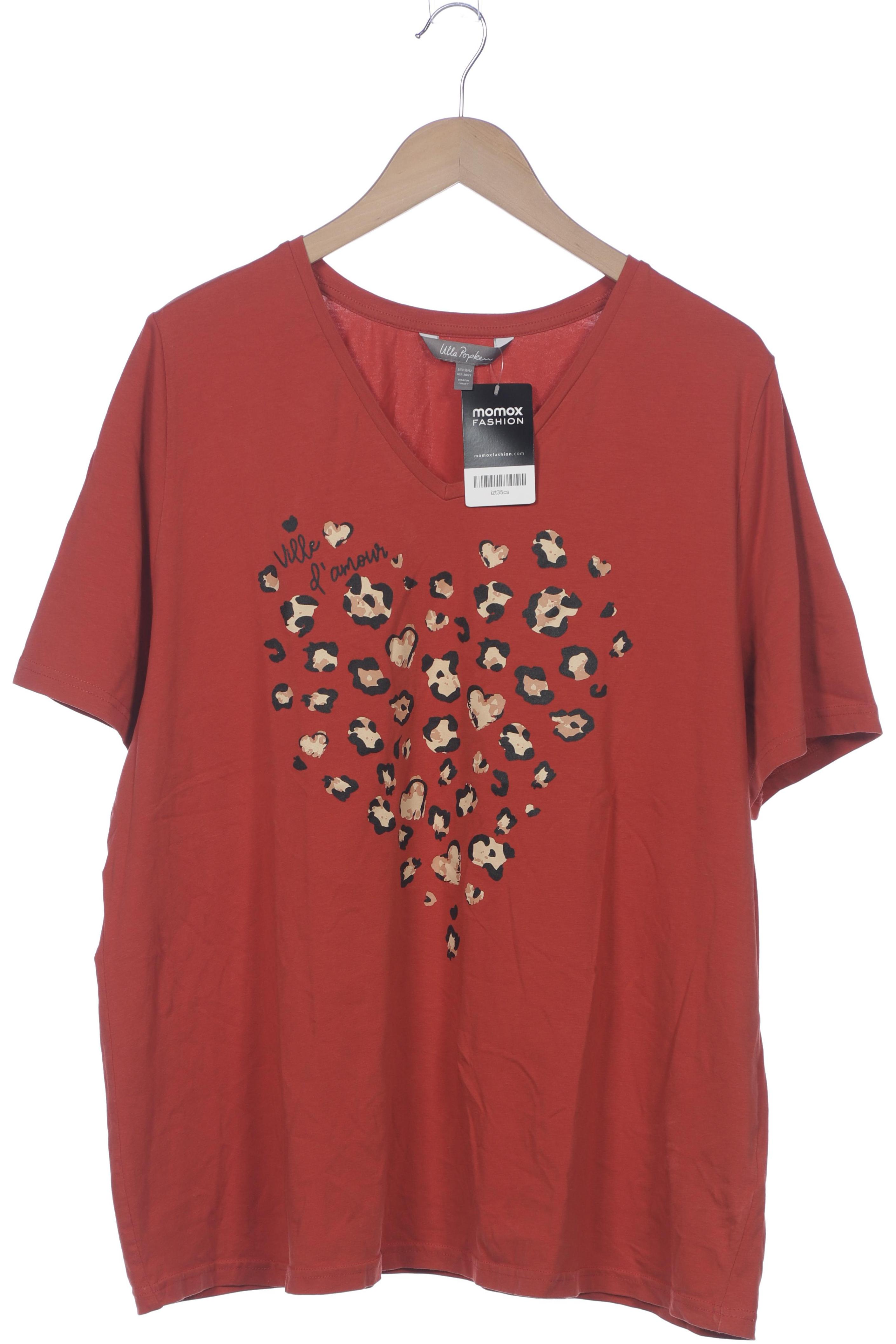 

Ulla Popken Damen T-Shirt, rot, Gr. 50