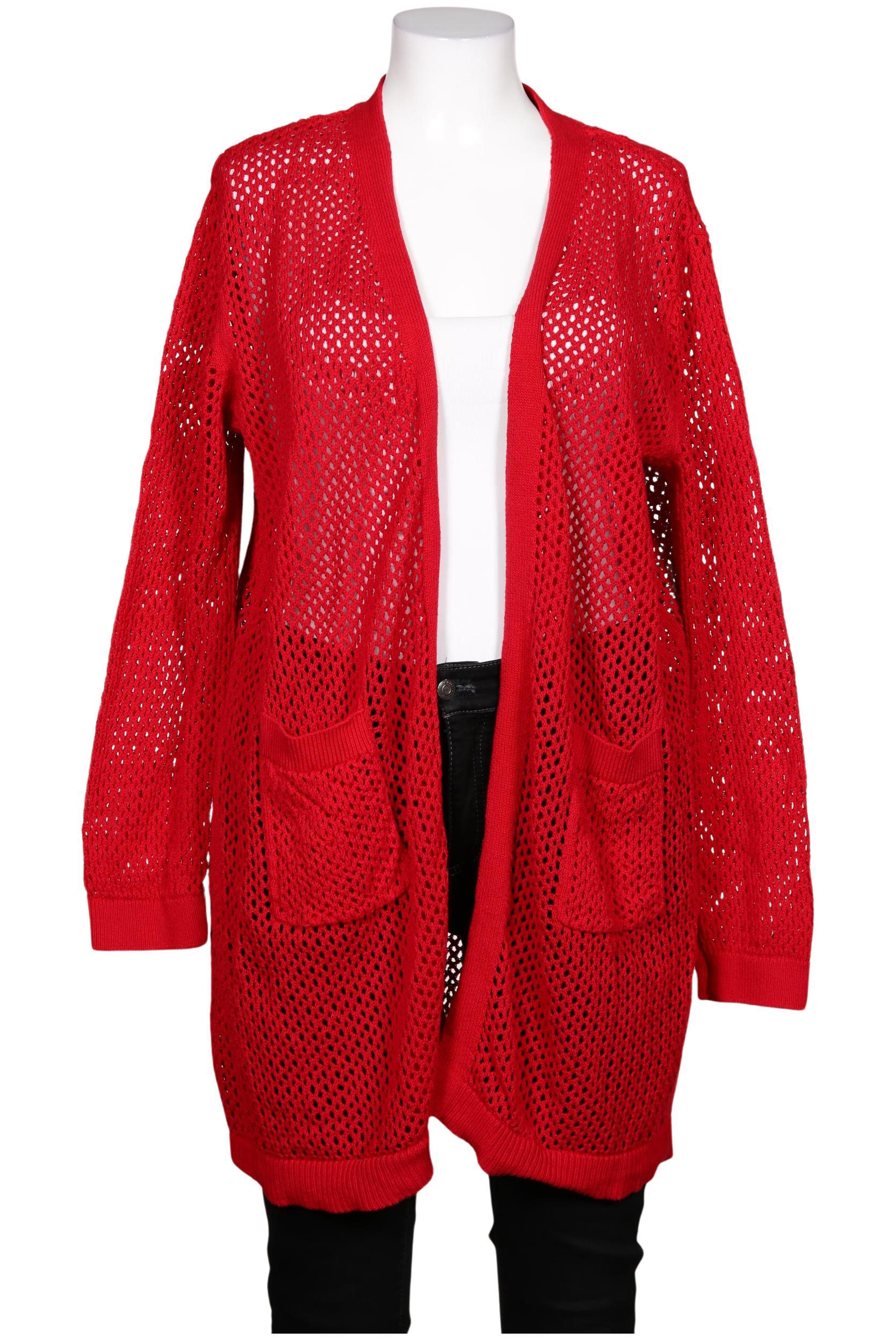 

Ulla Popken Damen Strickjacke, rot, Gr. 50