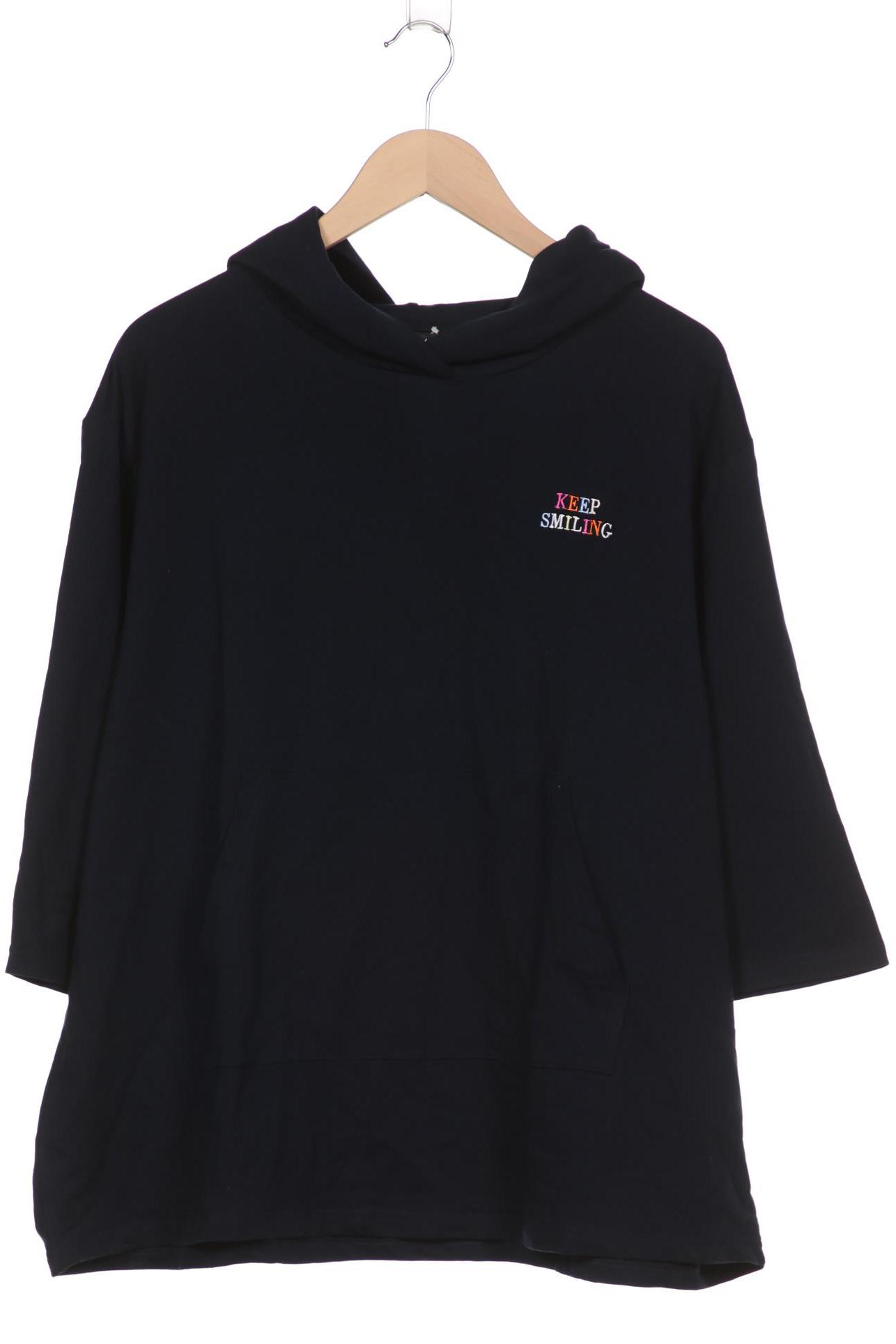 

Ulla Popken Damen Kapuzenpullover, marineblau, Gr. 50