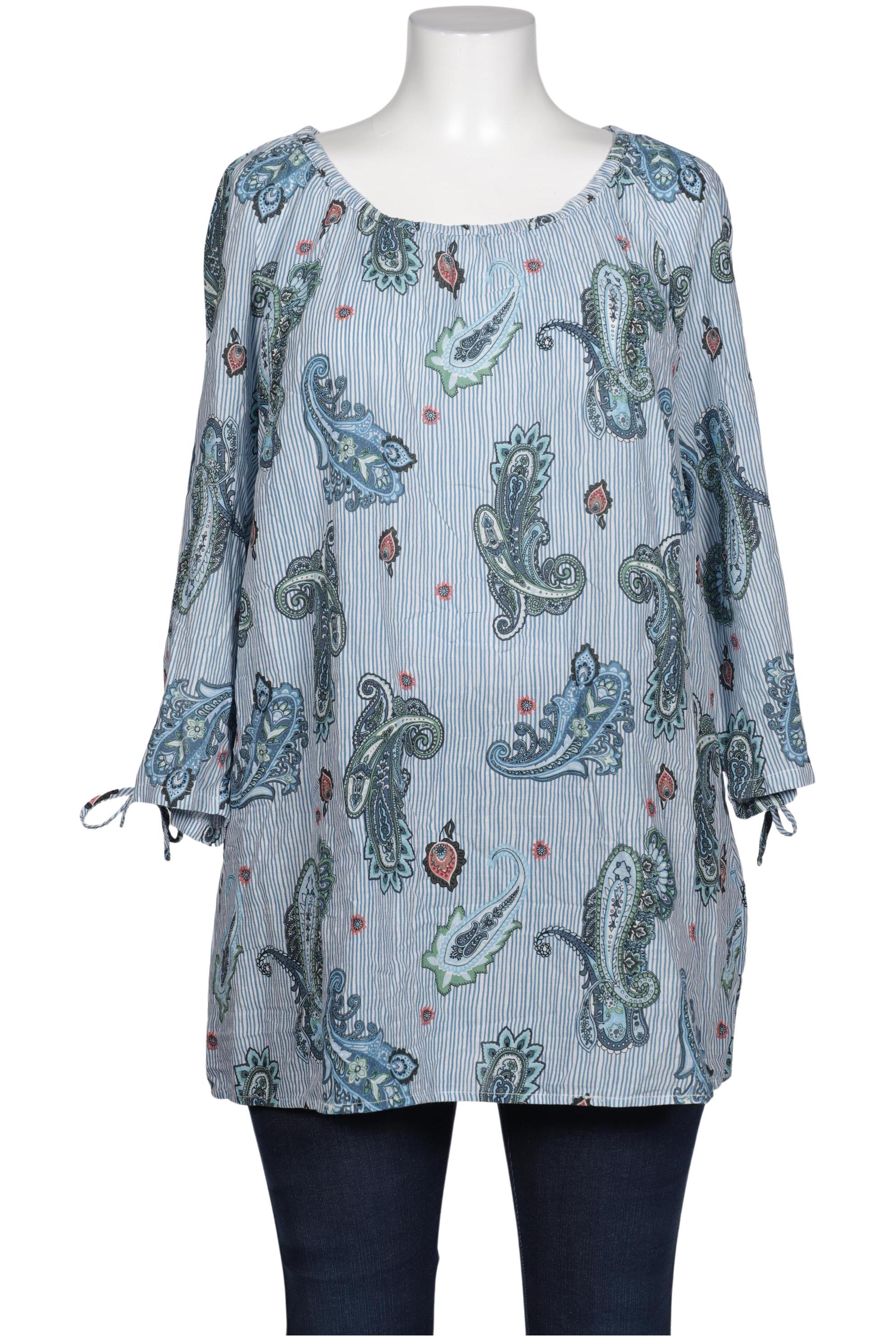 

Ulla Popken Damen Bluse, blau, Gr. 50