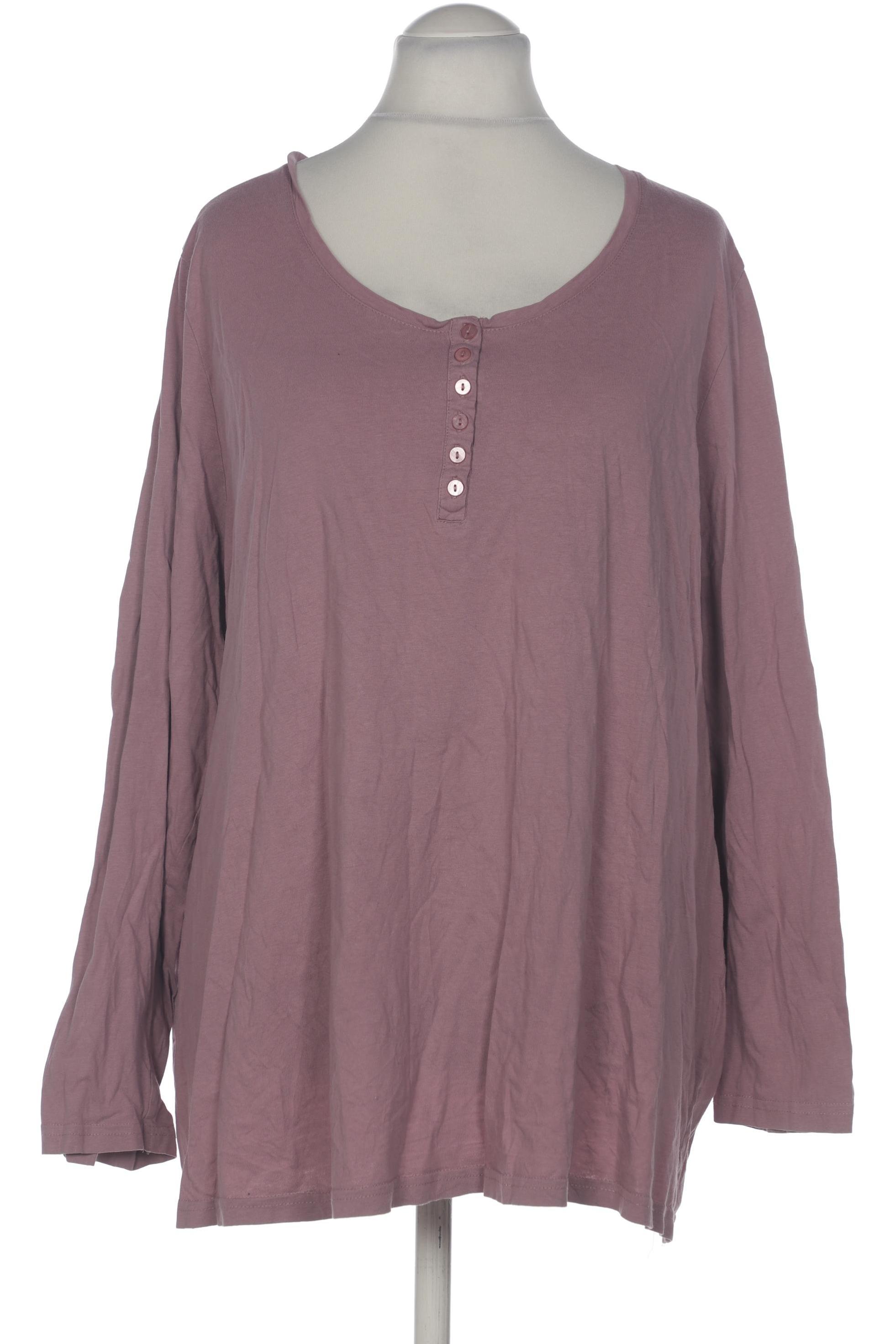 

Ulla Popken Damen Langarmshirt, pink, Gr. 52