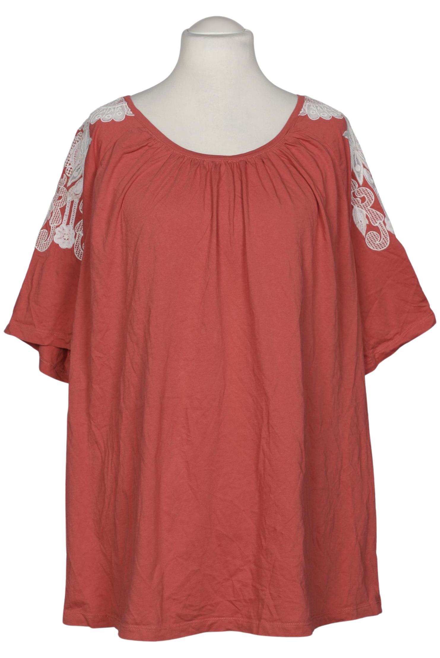 

Ulla Popken Damen T-Shirt, rot, Gr. 54