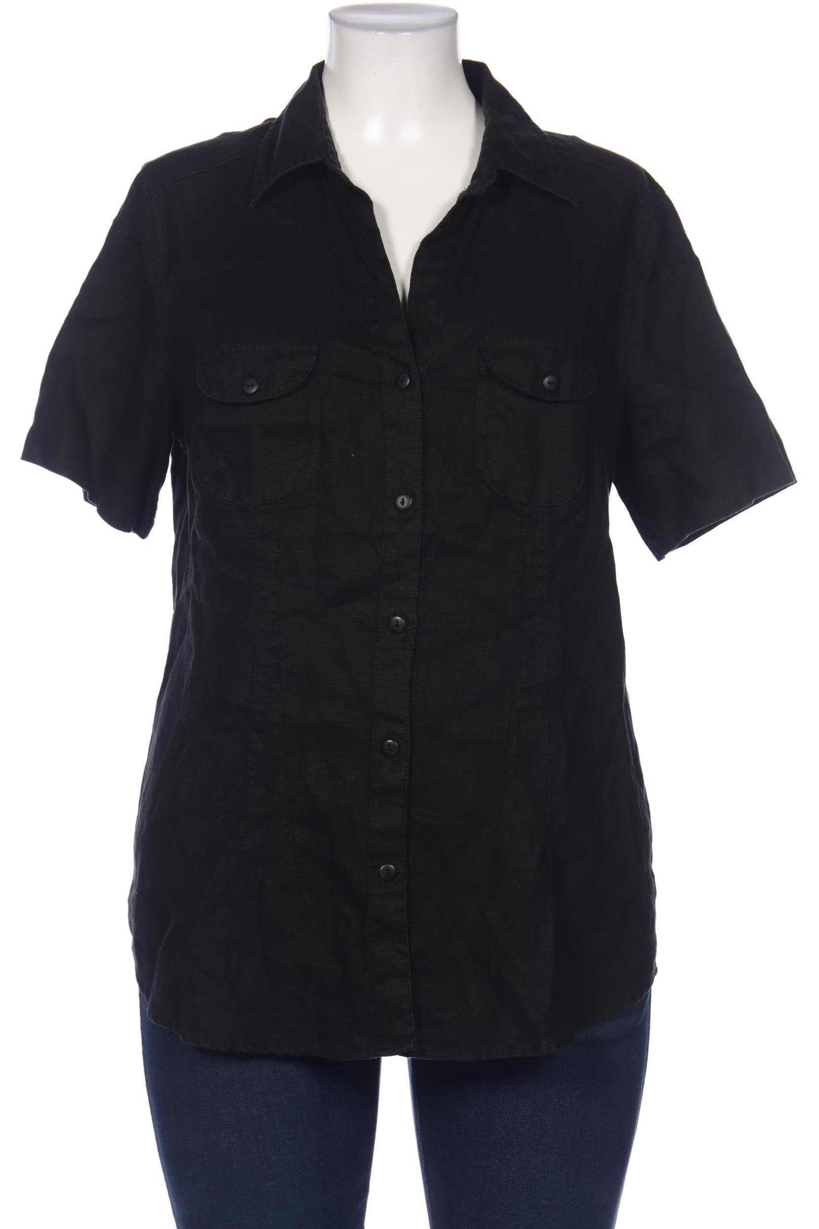 

Ulla Popken Damen Bluse, schwarz