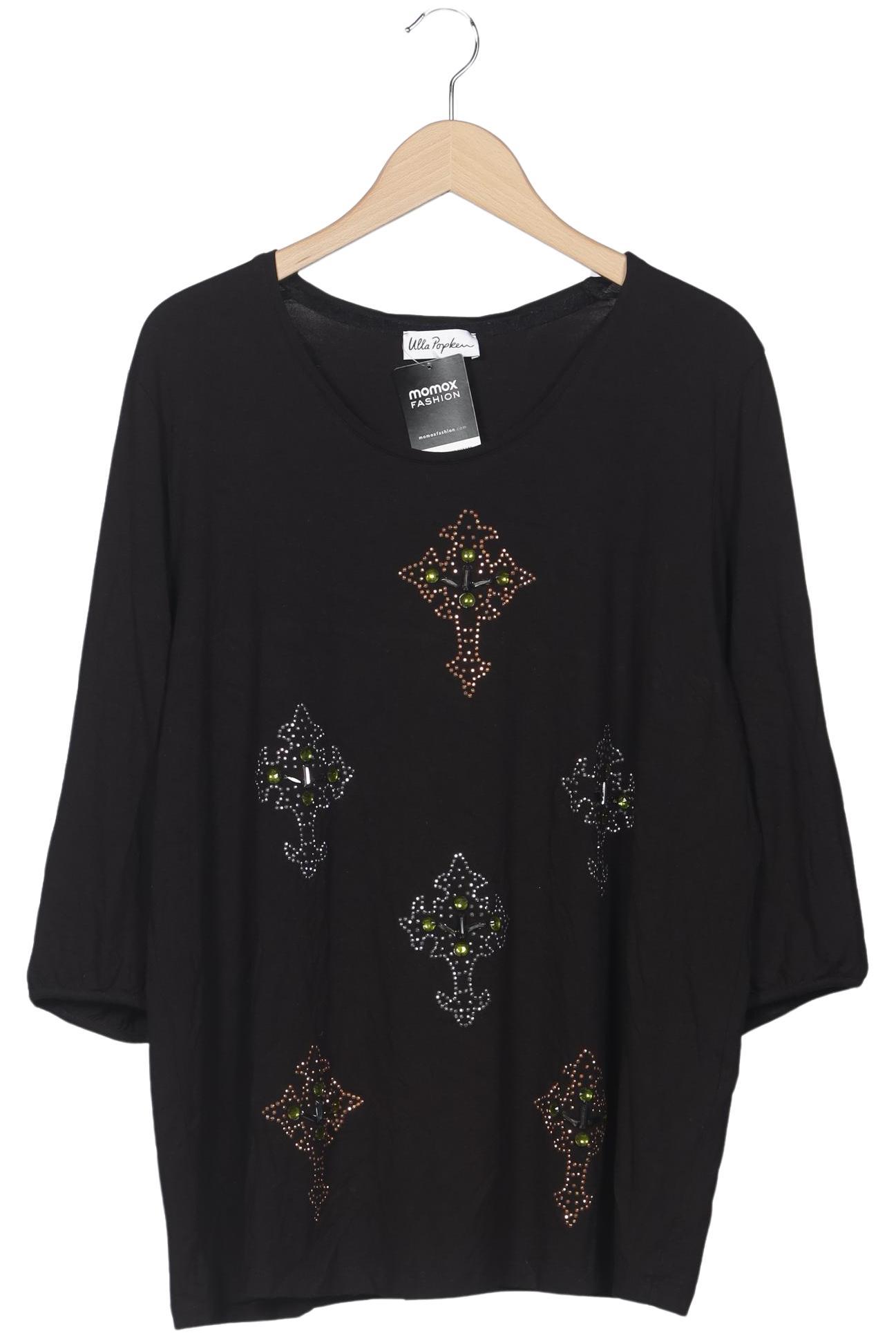 

Ulla Popken Damen Langarmshirt, schwarz, Gr. 46
