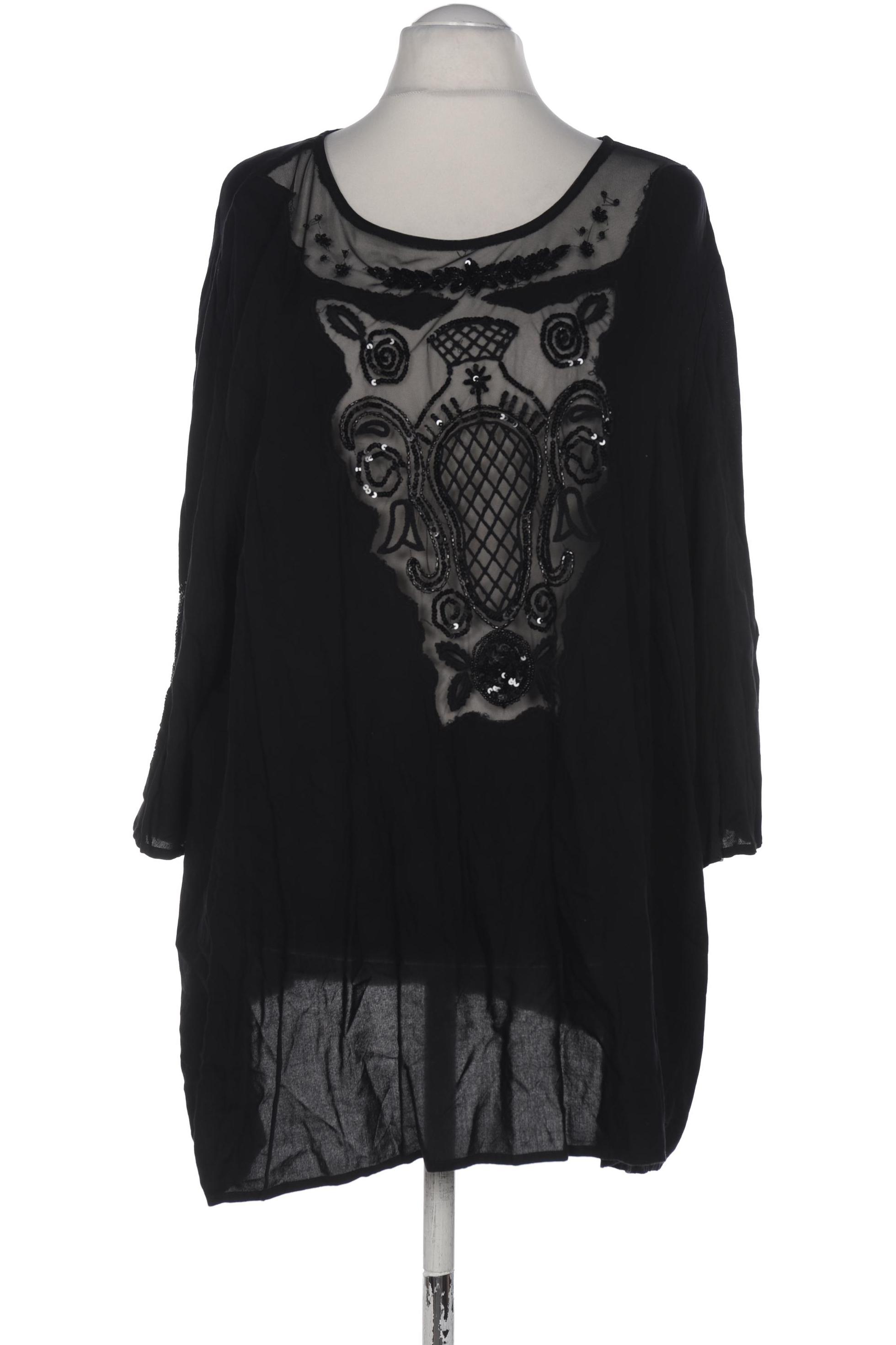 

Ulla Popken Damen Bluse, schwarz