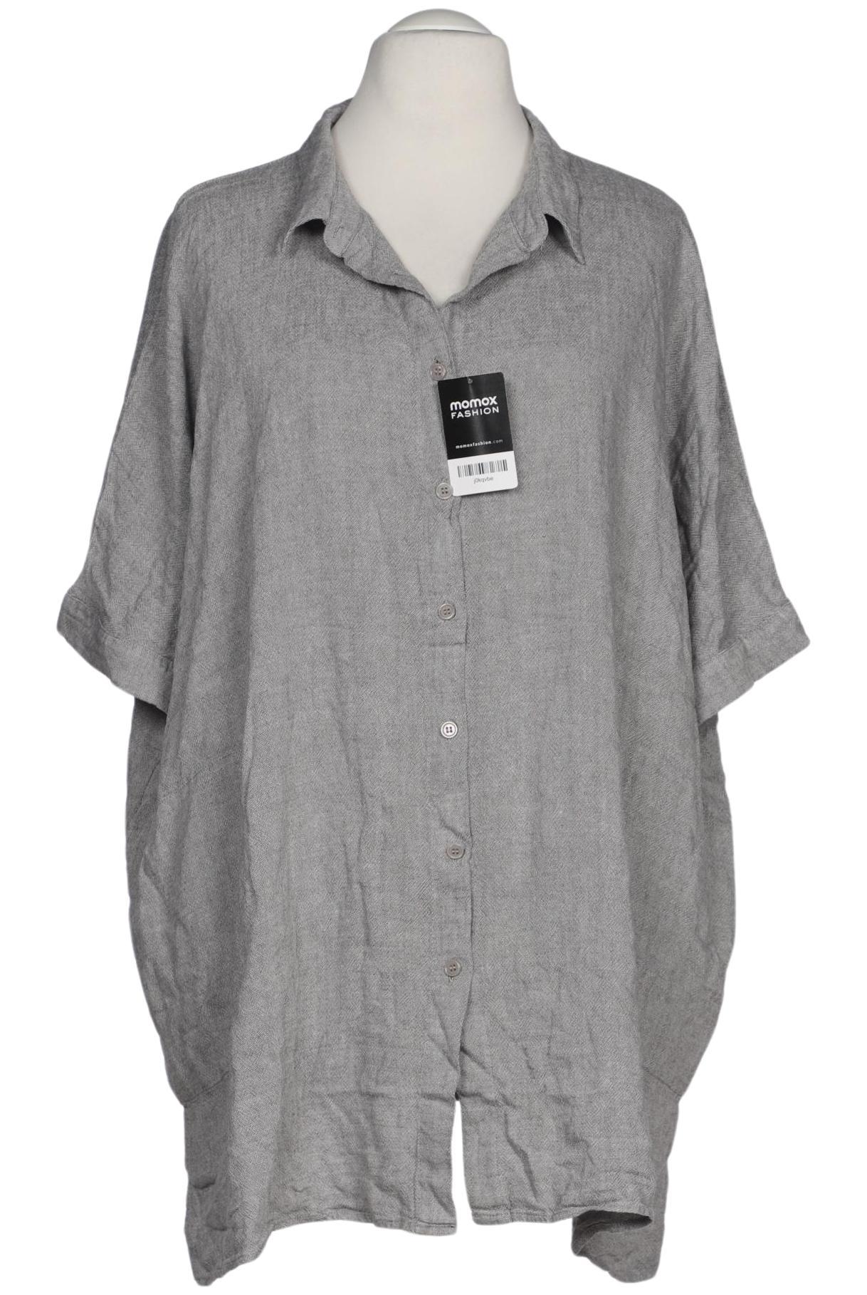 

Ulla Popken Damen Bluse, grau, Gr. 56