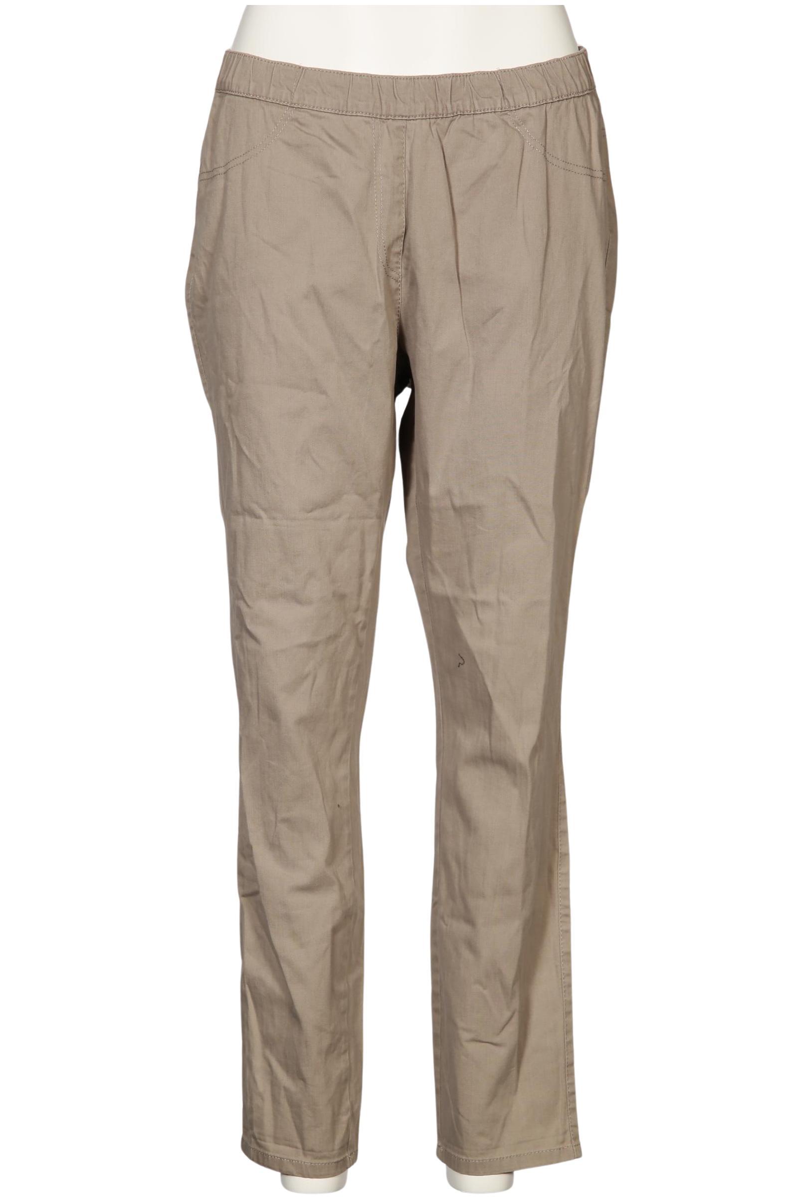 

Ulla Popken Damen Stoffhose, beige, Gr. 48