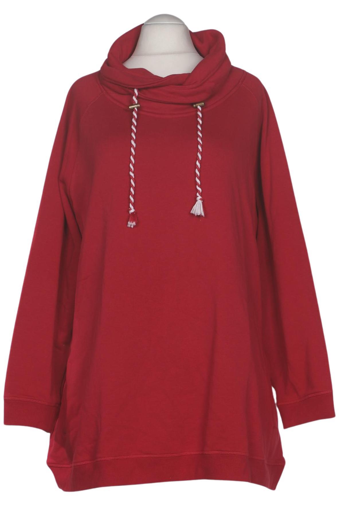 

Ulla Popken Damen Sweatshirt, rot, Gr. 58