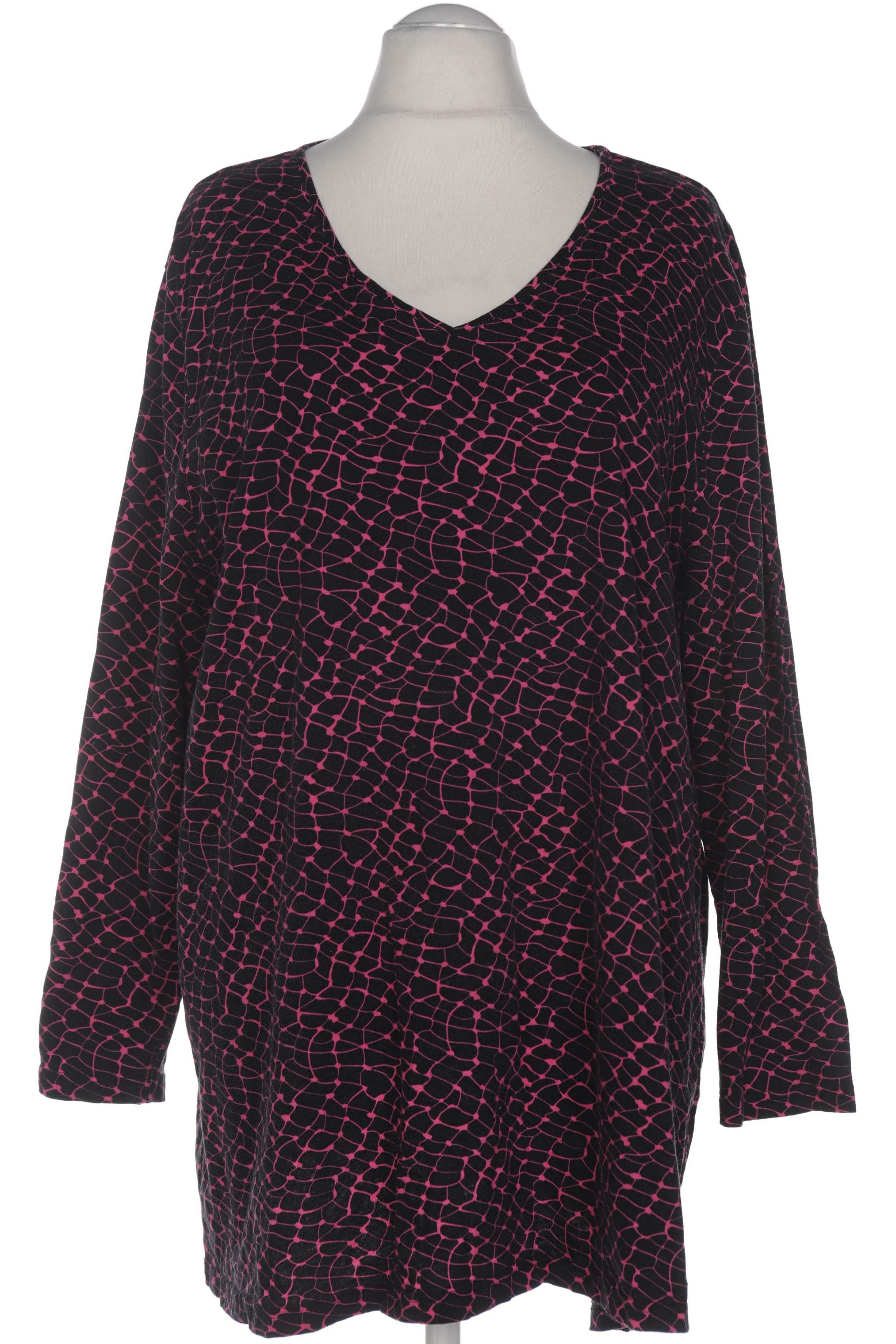 

Ulla Popken Damen Langarmshirt, pink, Gr. 58