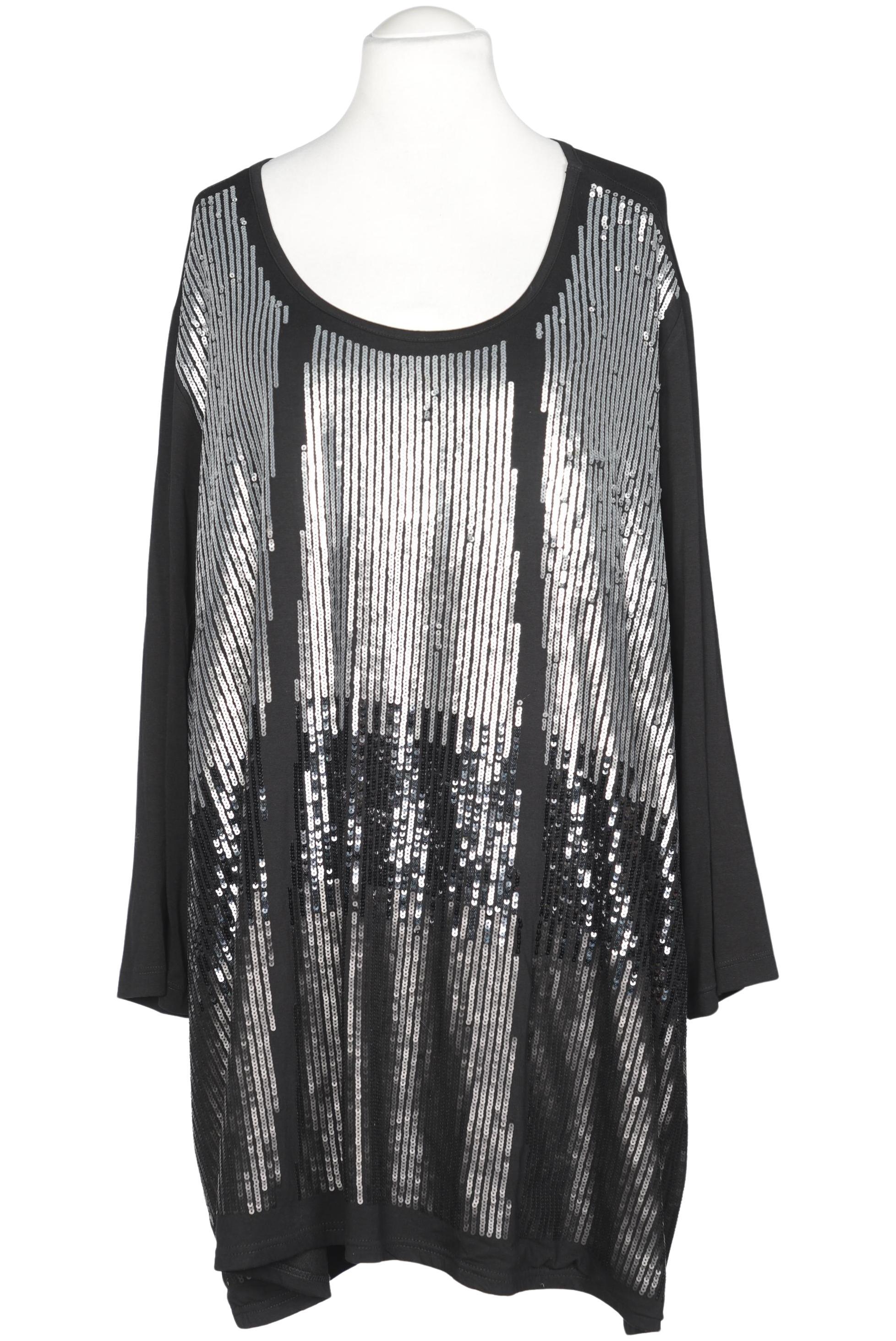 

Ulla Popken Damen Langarmshirt, schwarz, Gr. 58