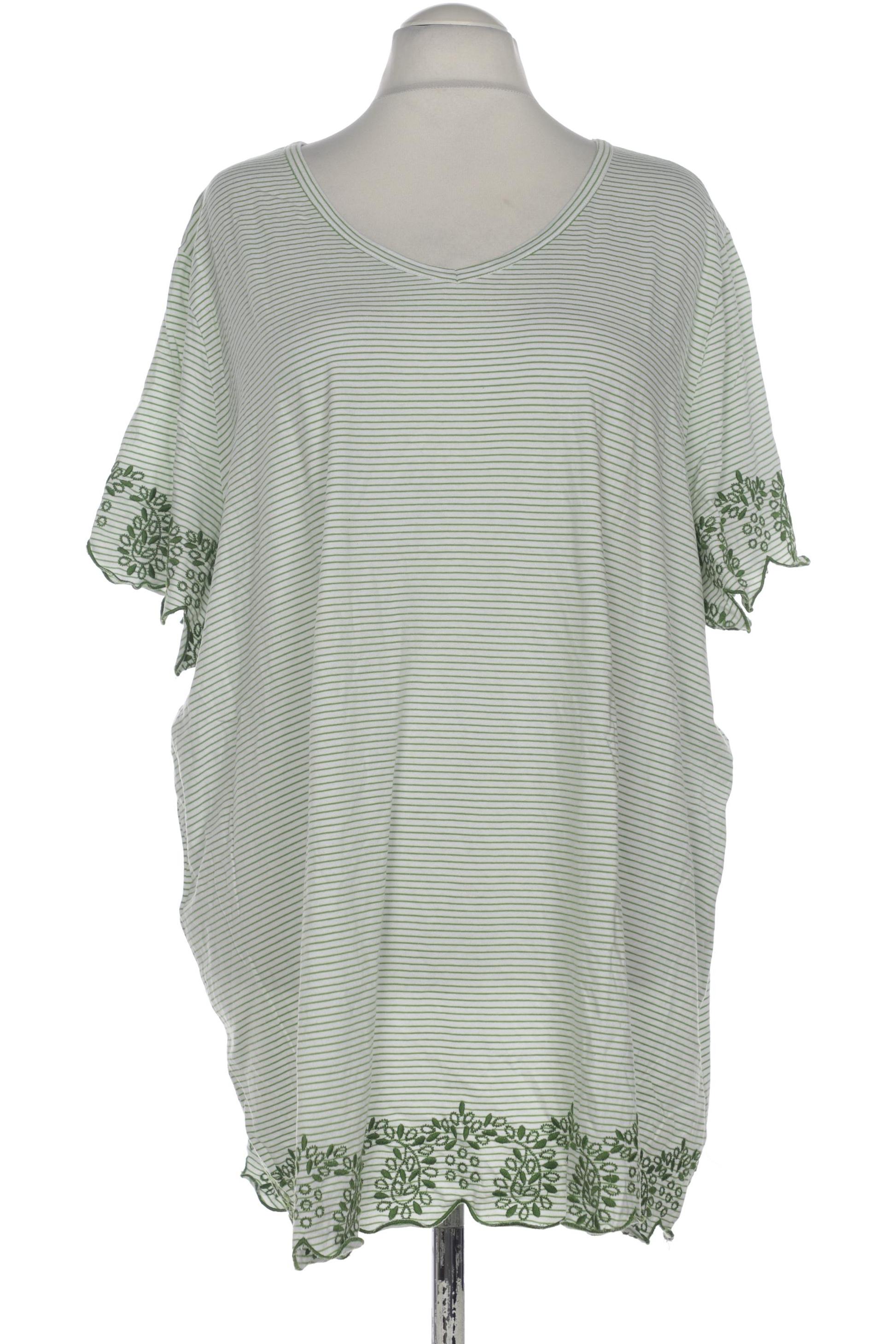

Ulla Popken Damen T-Shirt, weiß, Gr. 54