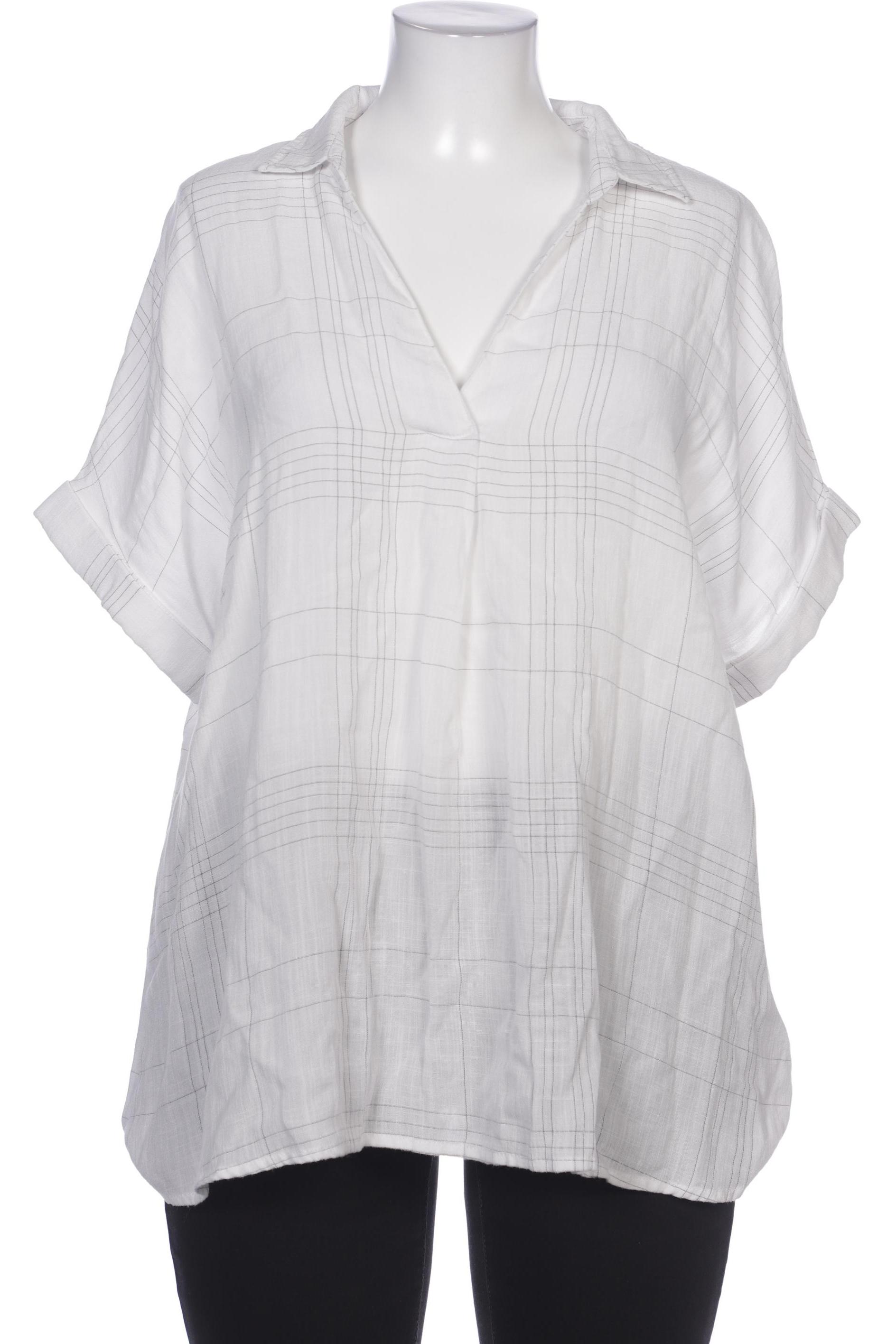 

Ulla Popken Damen Bluse, weiß, Gr. 46