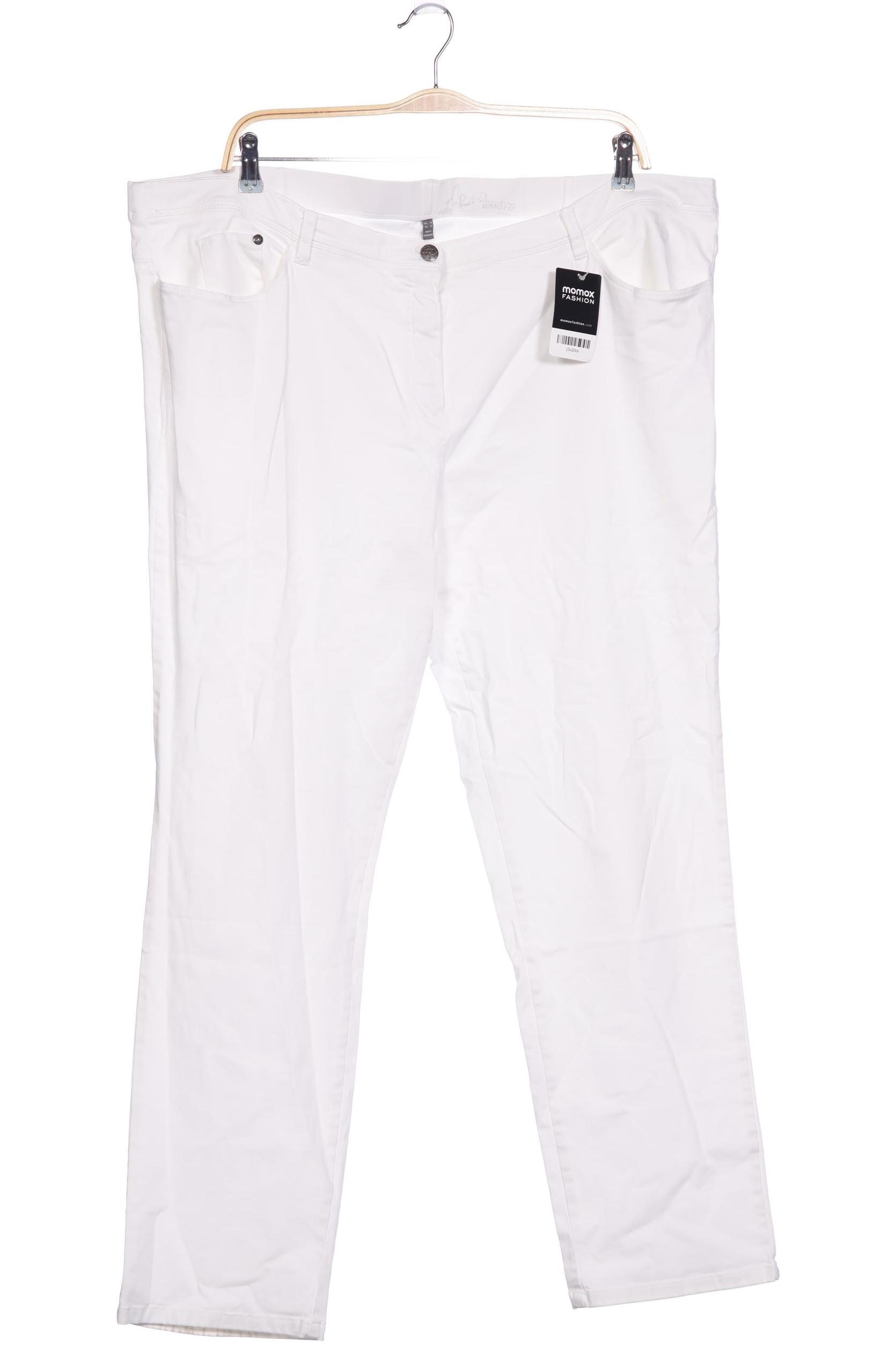 

Ulla Popken Damen Jeans, weiß, Gr. 54