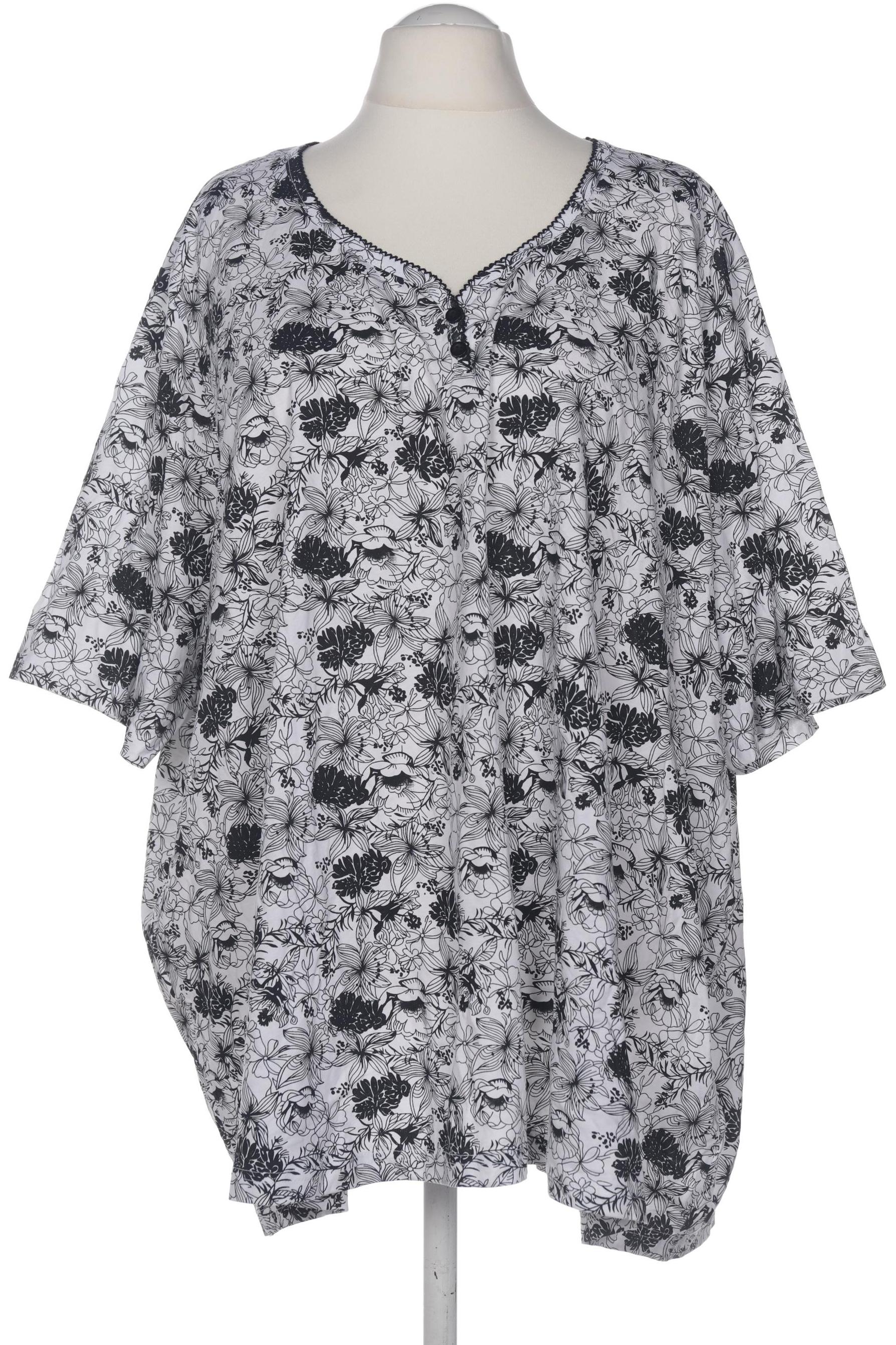

Ulla Popken Damen T-Shirt, weiß, Gr. 62