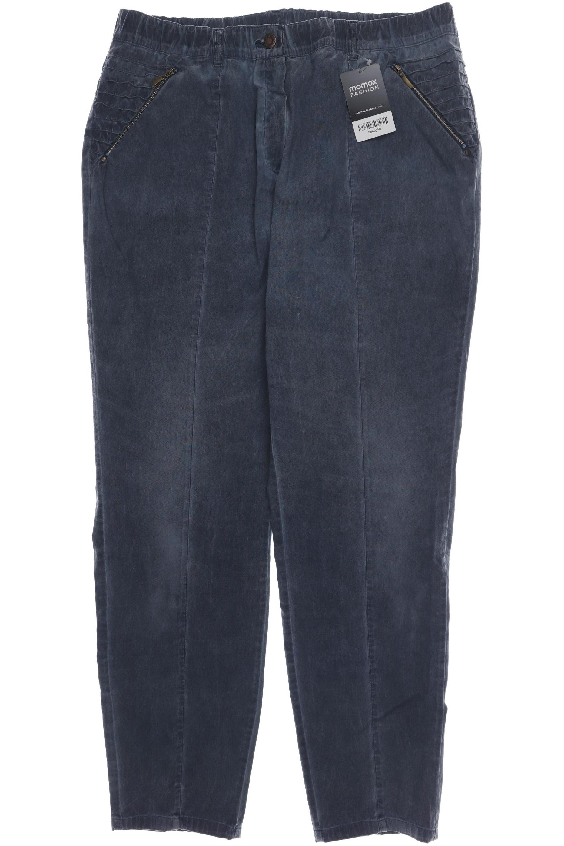 

Ulla Popken Damen Stoffhose, blau, Gr. 23