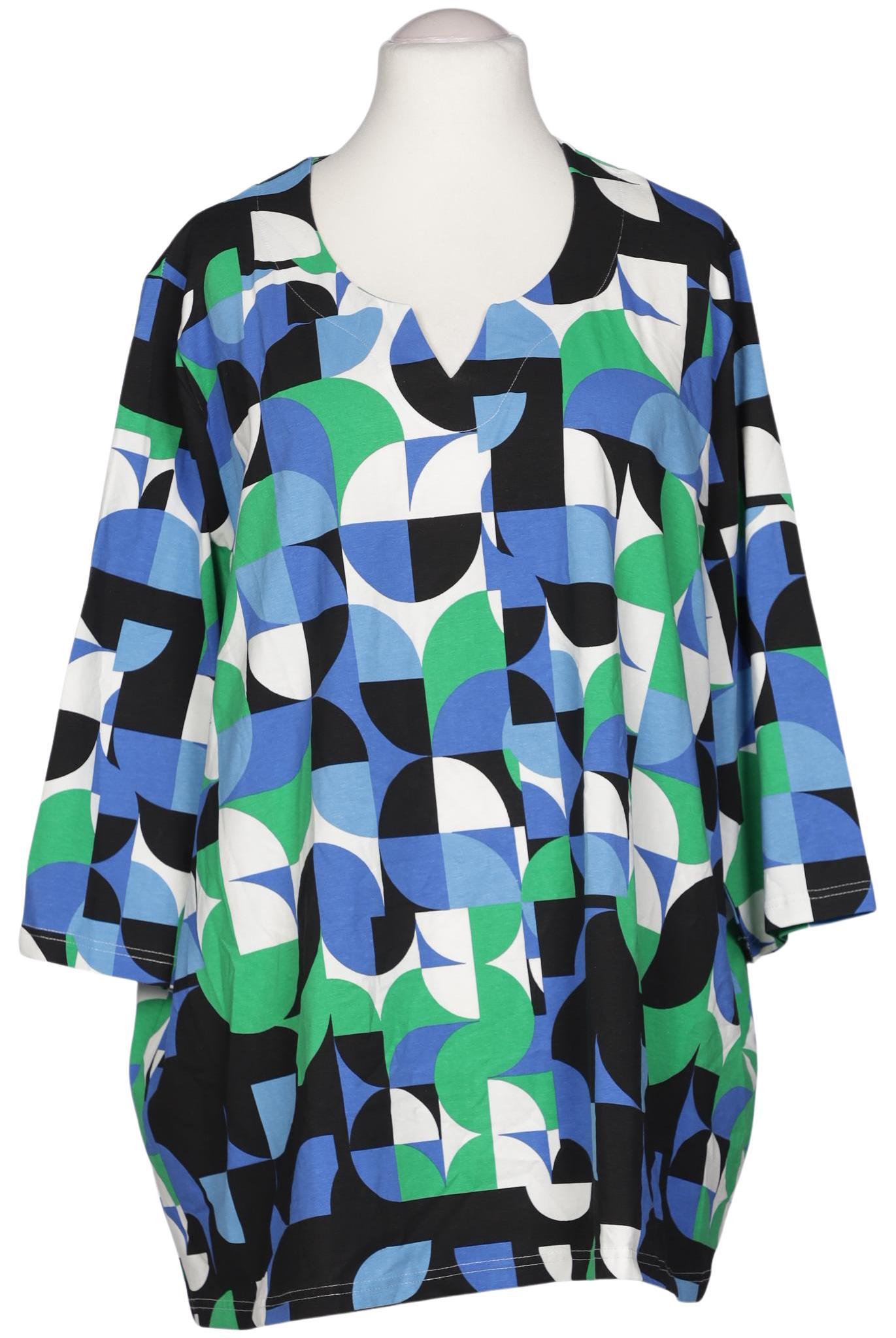 

Ulla Popken Damen Langarmshirt, mehrfarbig, Gr. 54