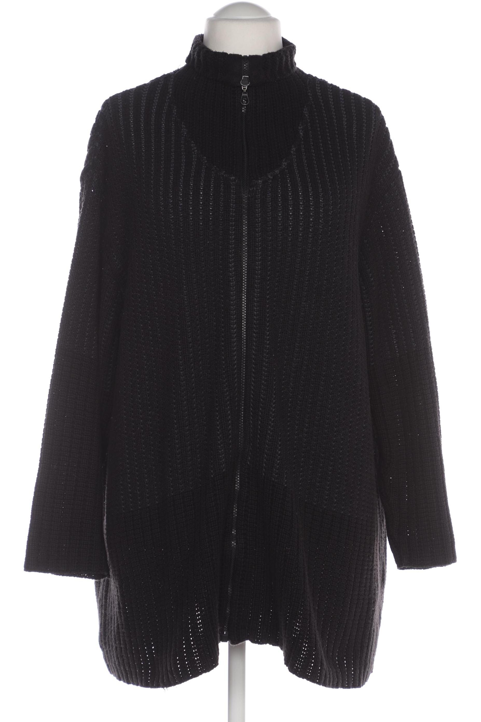 

Ulla Popken Damen Strickjacke, schwarz, Gr. 54
