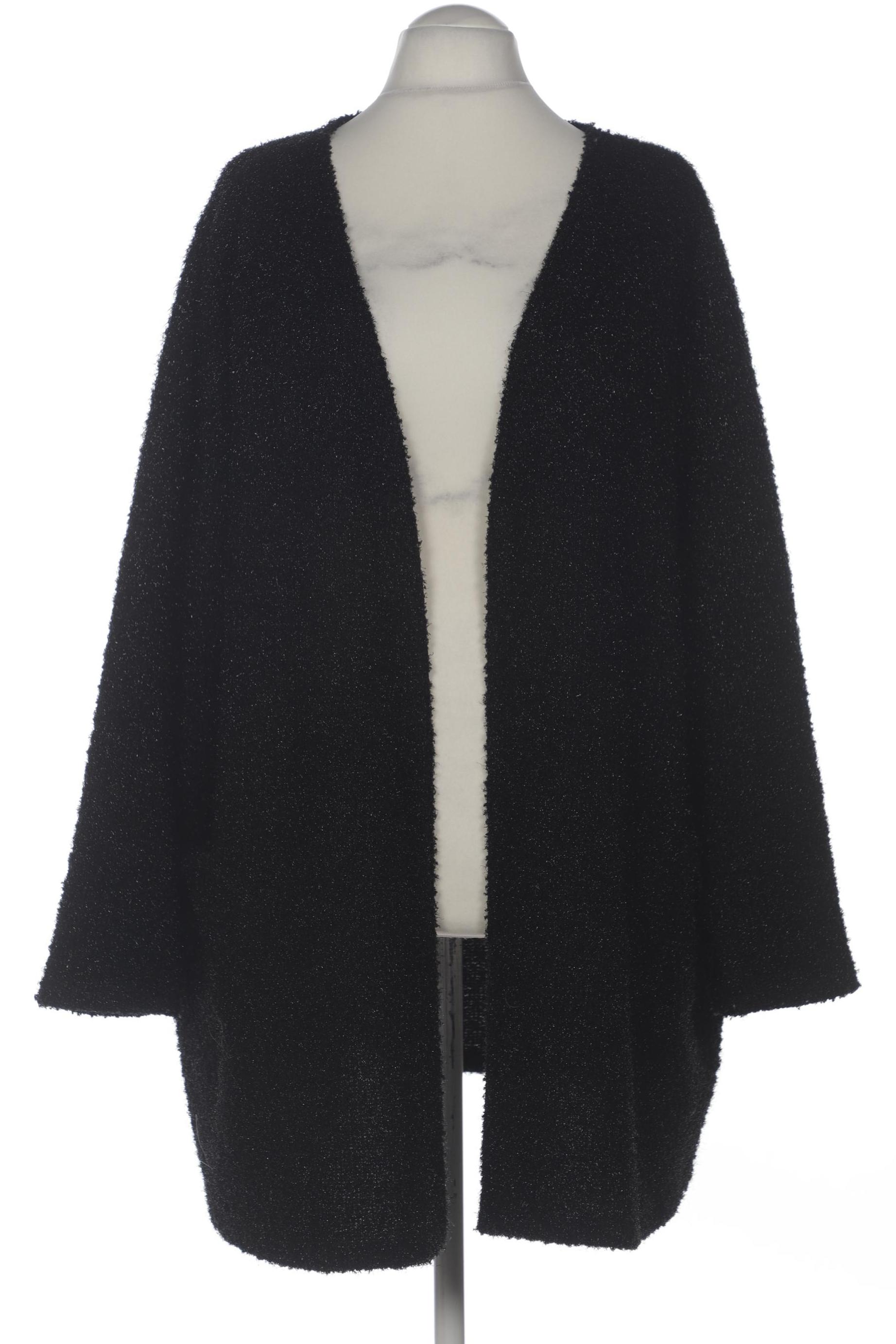 

Ulla Popken Damen Strickjacke, schwarz, Gr. 54