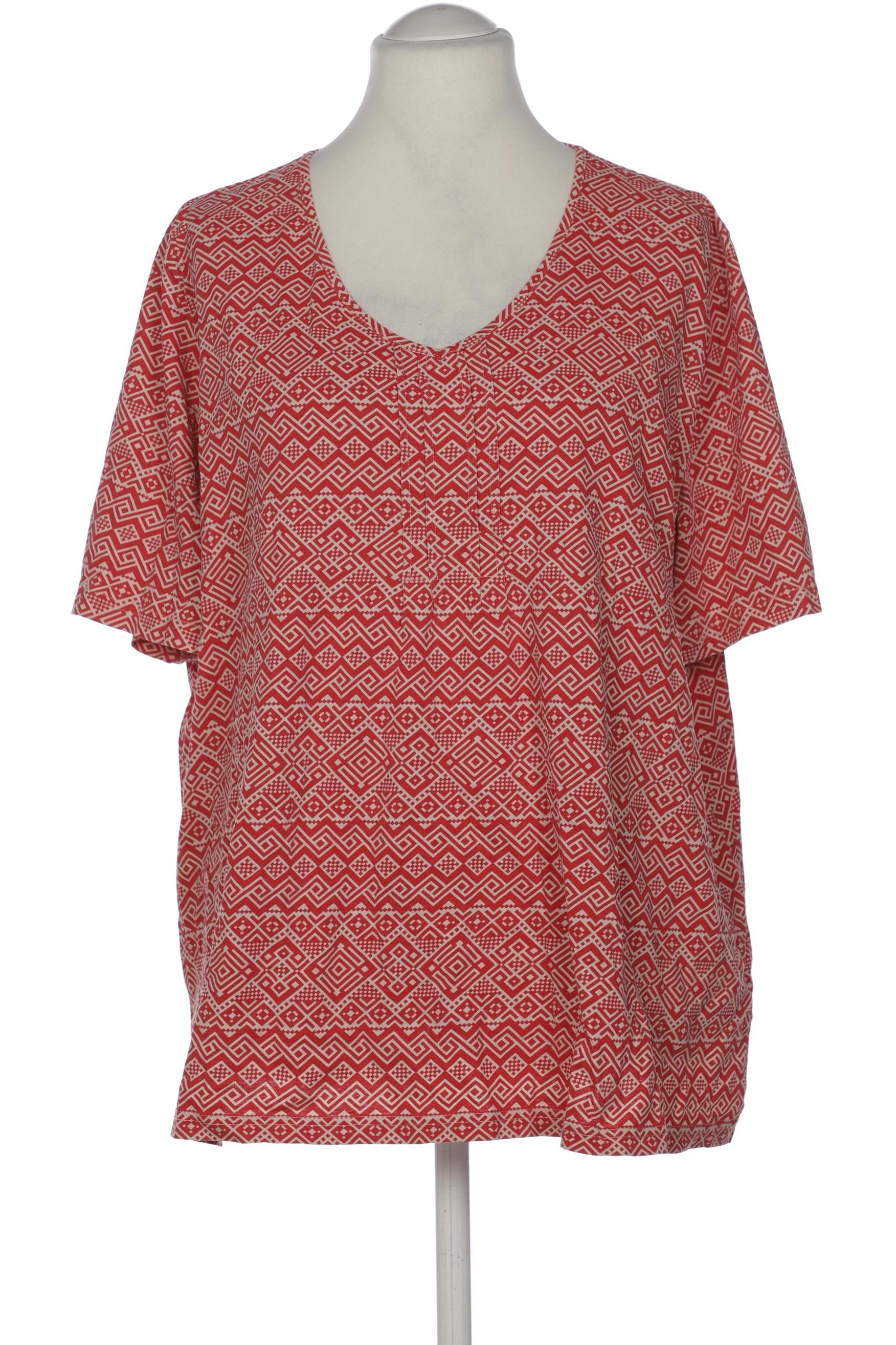 

Ulla Popken Damen T-Shirt, rot, Gr. 54