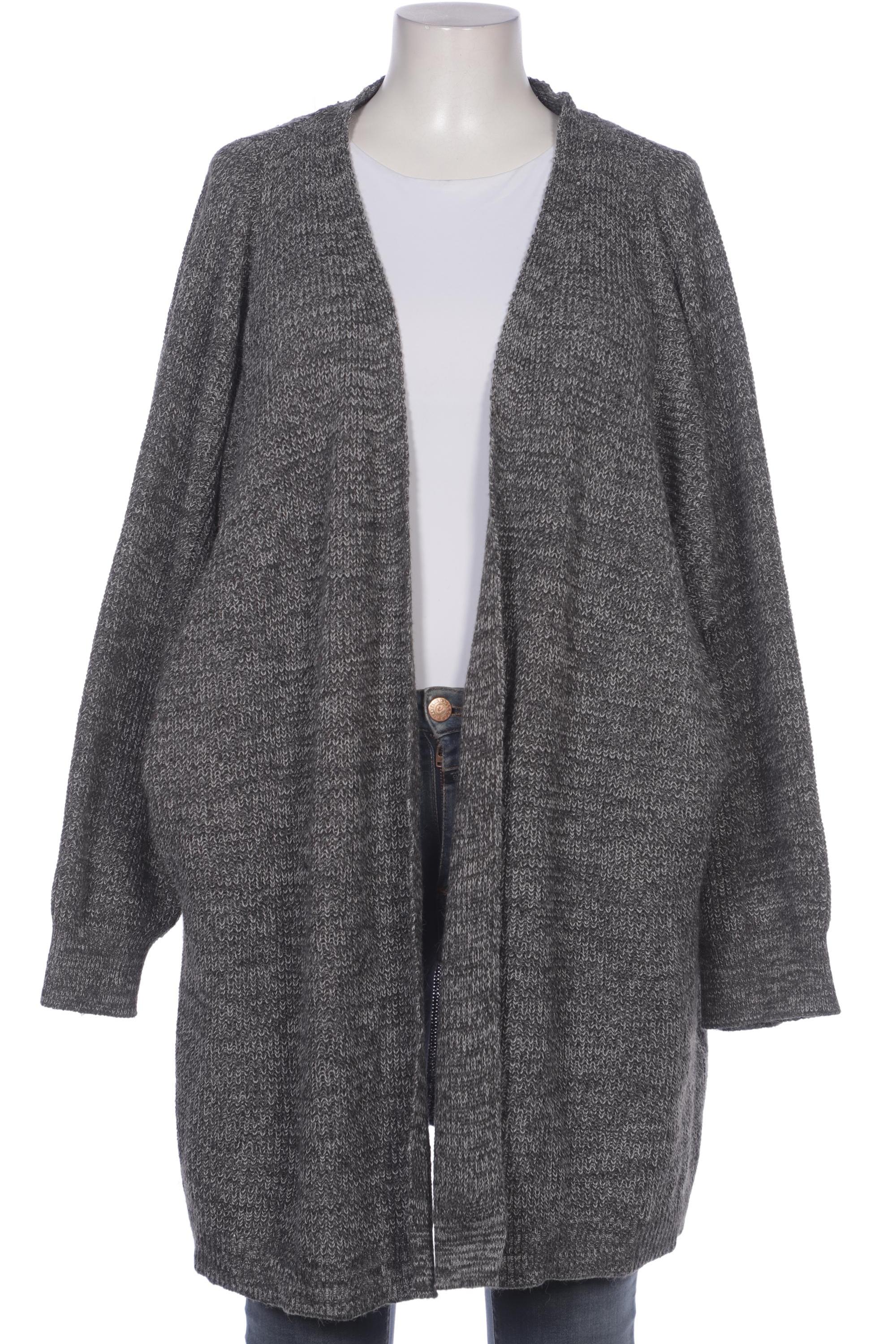 

Ulla Popken Damen Strickjacke, grau, Gr. 50