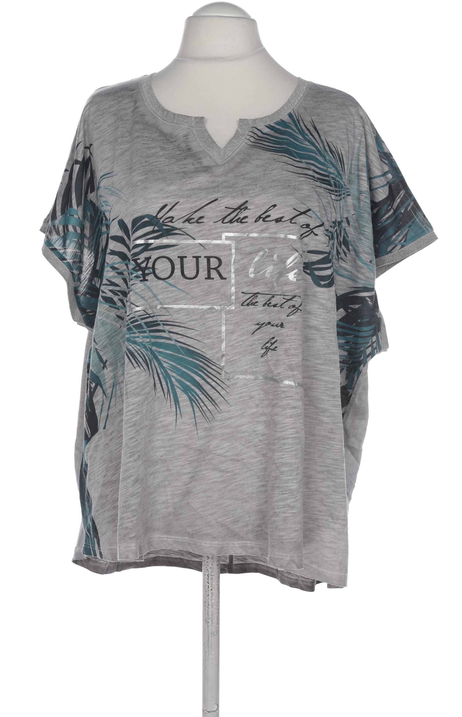 

Ulla Popken Damen T-Shirt, grau