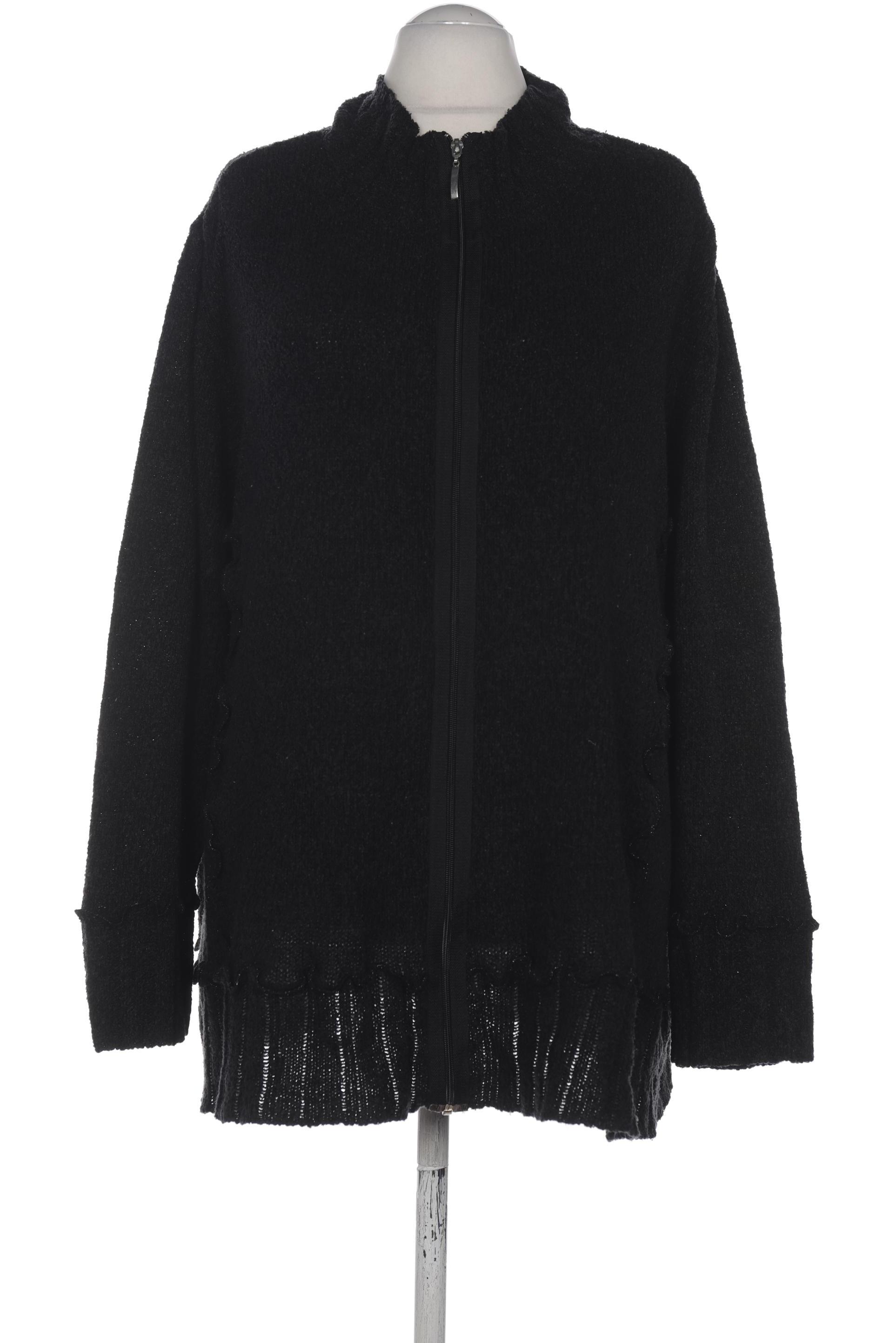 

Ulla Popken Damen Strickjacke, schwarz, Gr. 54