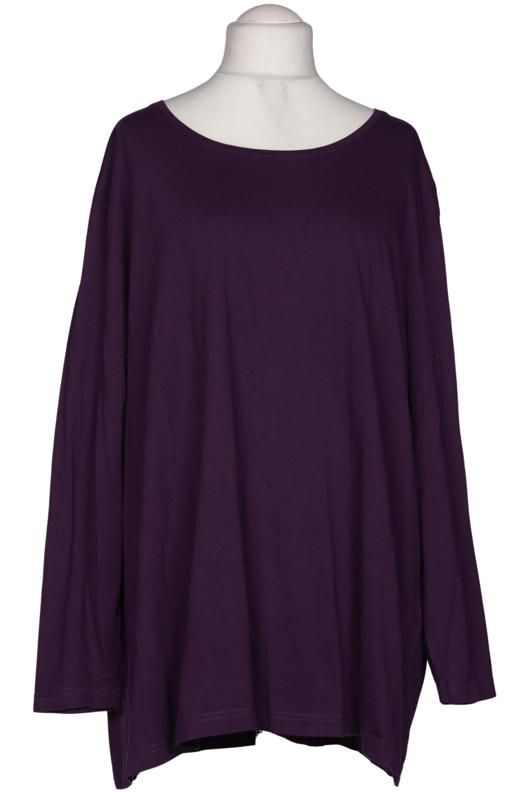 

Ulla Popken Damen Langarmshirt, flieder, Gr. 58