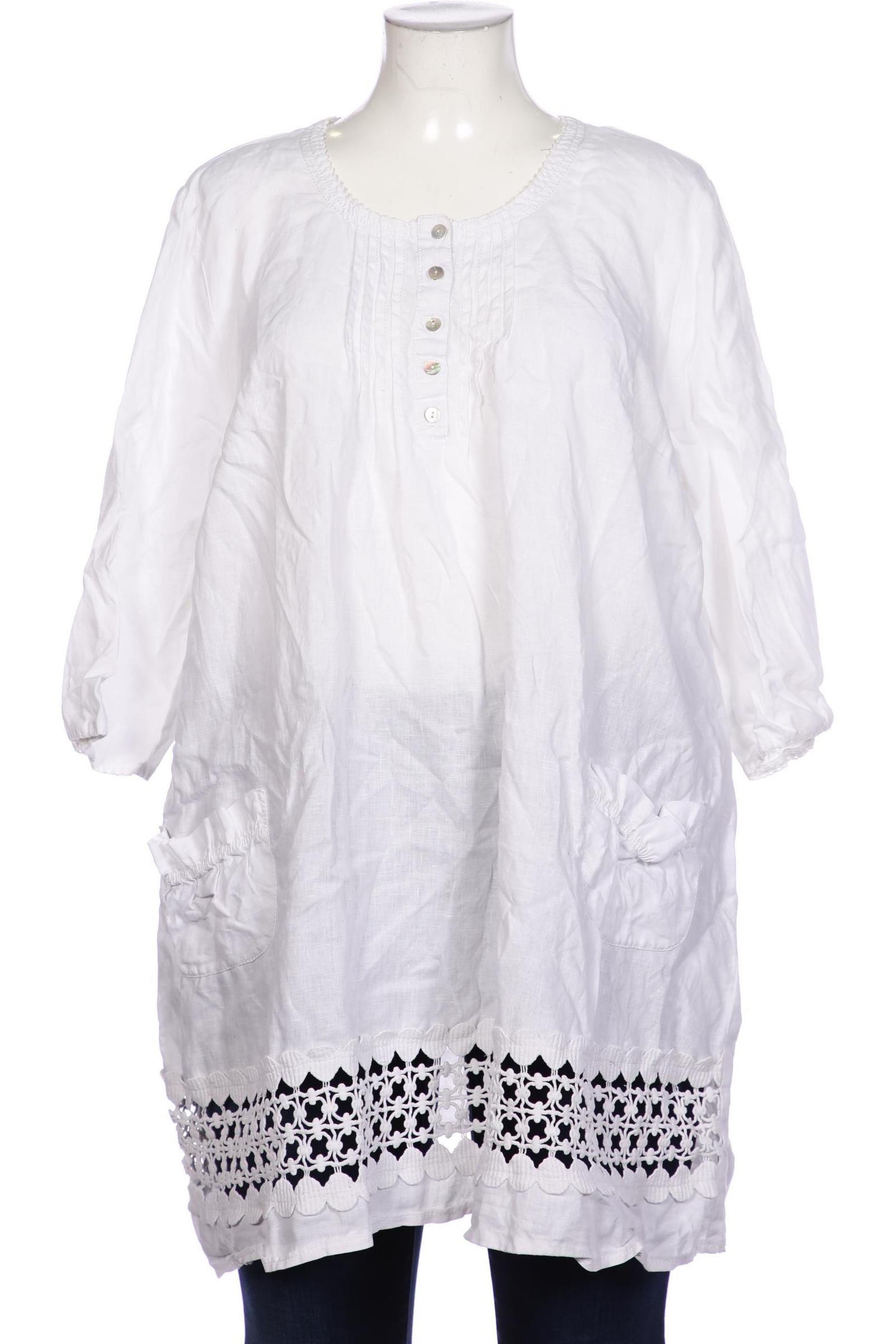 

Ulla Popken Damen Bluse, weiß, Gr. 46